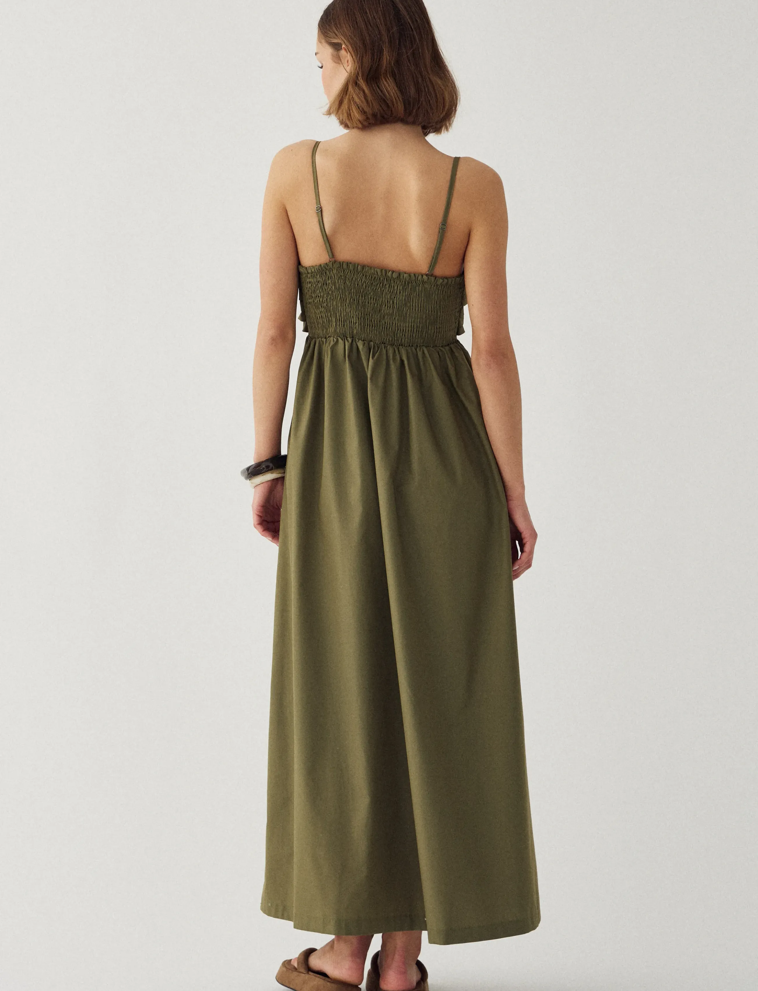Noella - N-Malika Dress - suvekleidid - laurel oak - 4