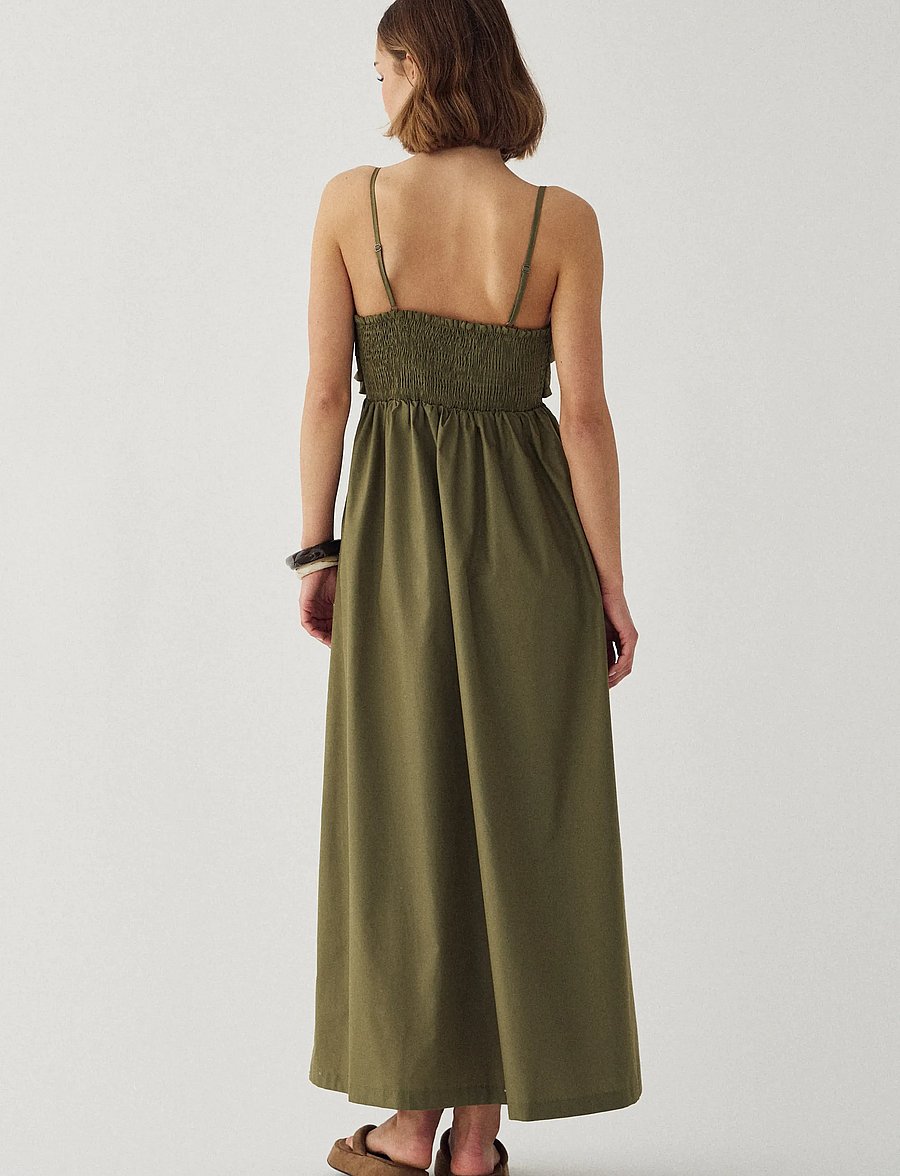 Noella - N-Malika Dress - suvekleidid - laurel oak - 4