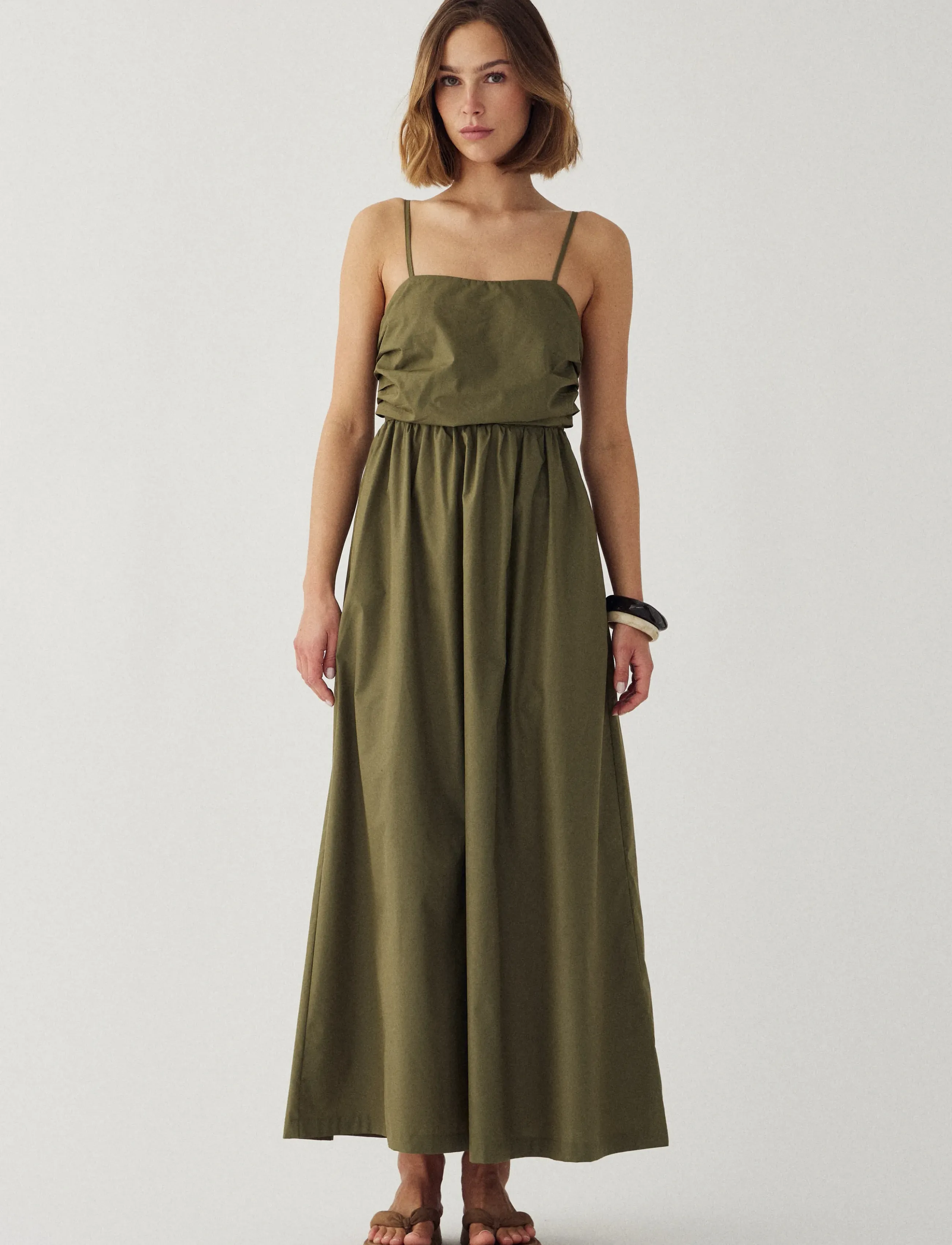 Noella N-Malika Dress - Dresses - LAUREL OAK / khaki/green