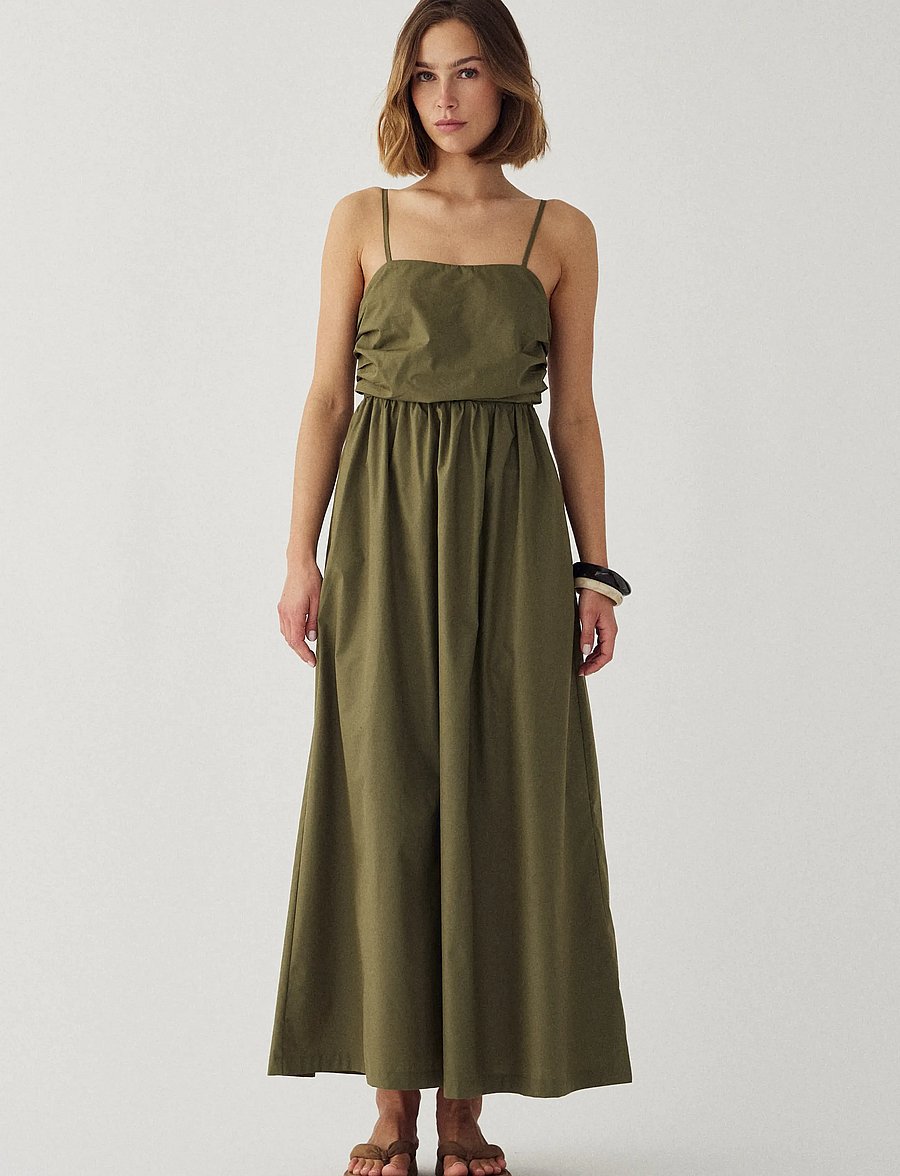 Noella - N-Malika Dress - suvekleidid - laurel oak - 0