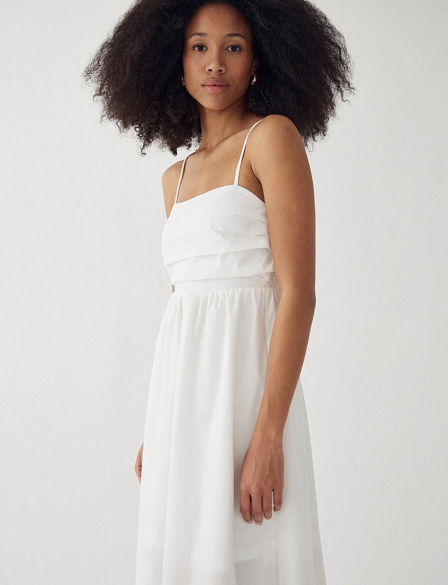 Noella - N-Malika Dress - suvekleidid - white - 5