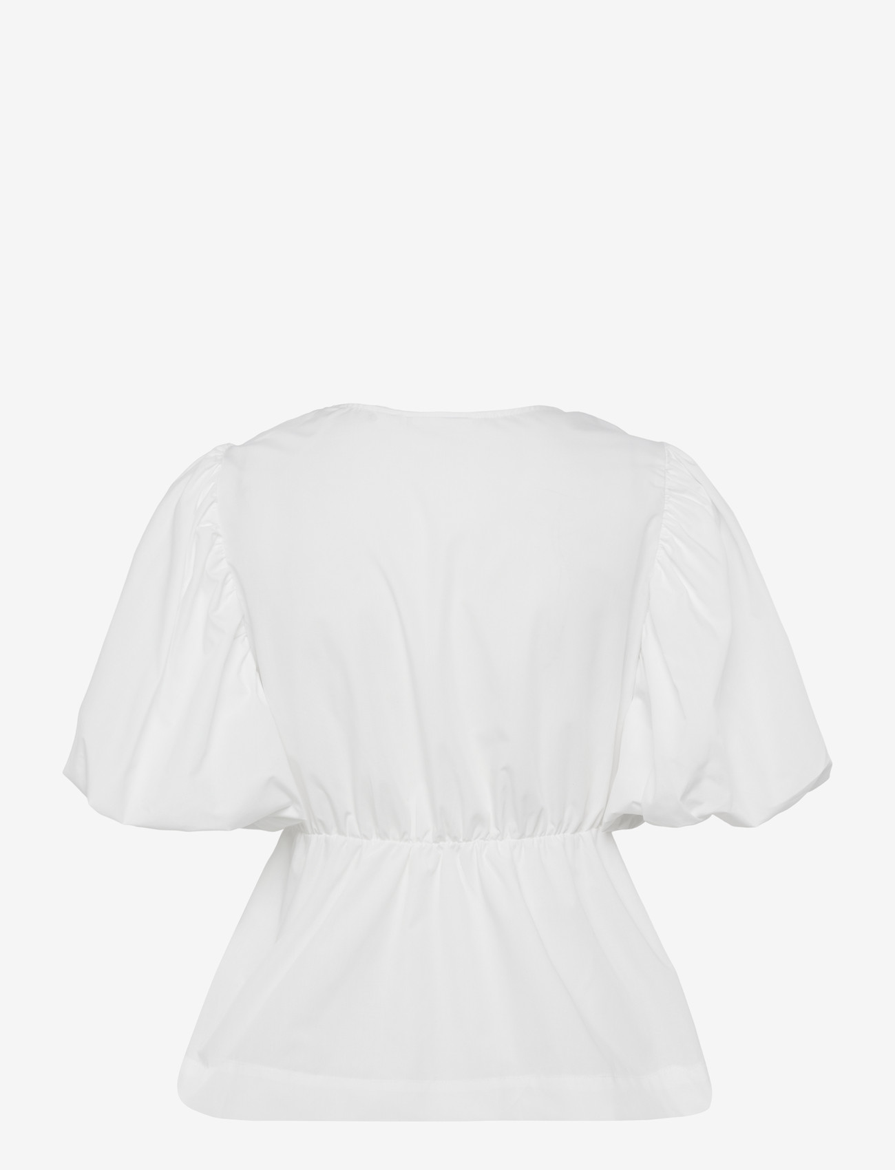 Noella - N-Magdalena Blouse - kortärmade blusar - white - 1
