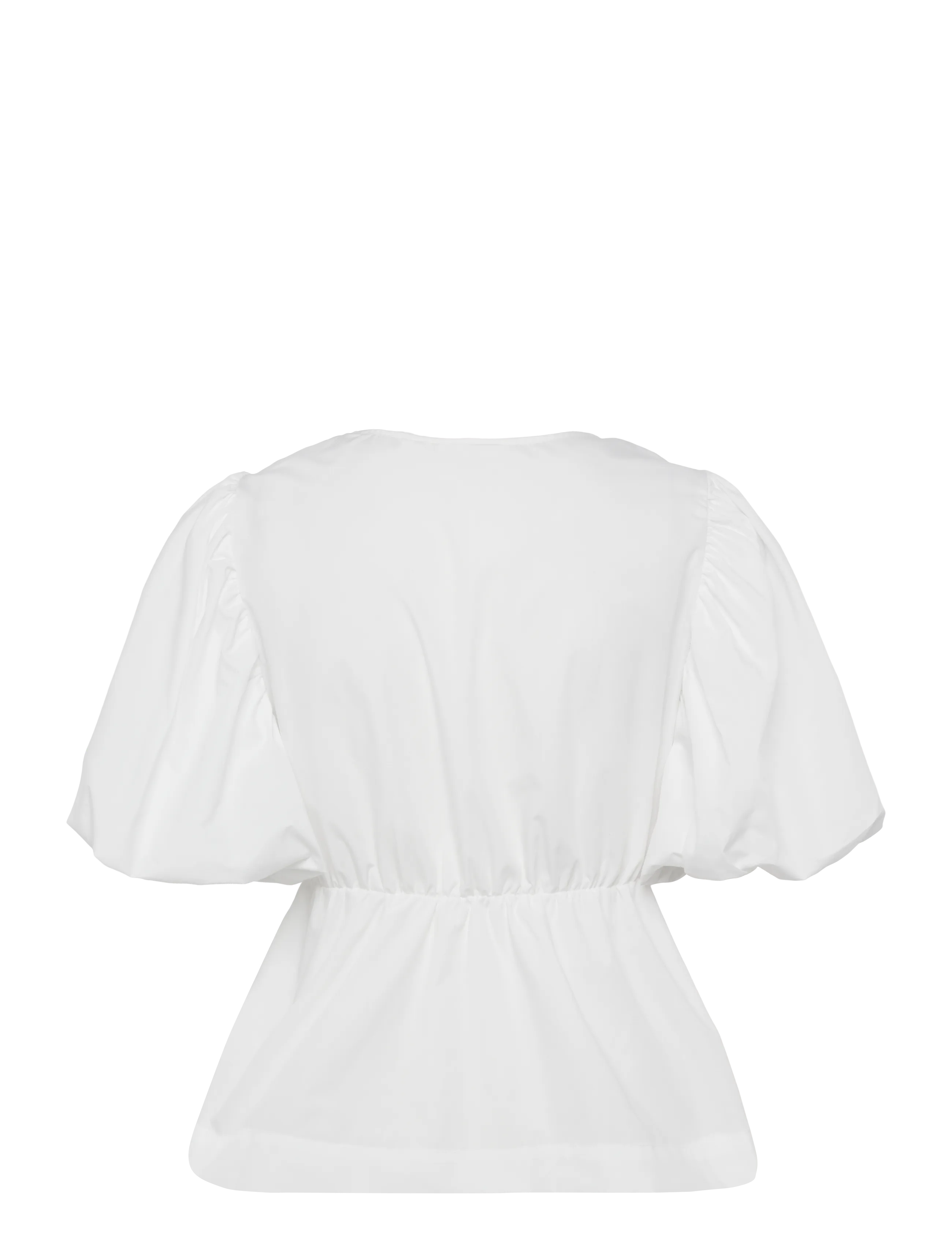 Noella - N-Magdalena Blouse - blouses à manches courtes - white - 2
