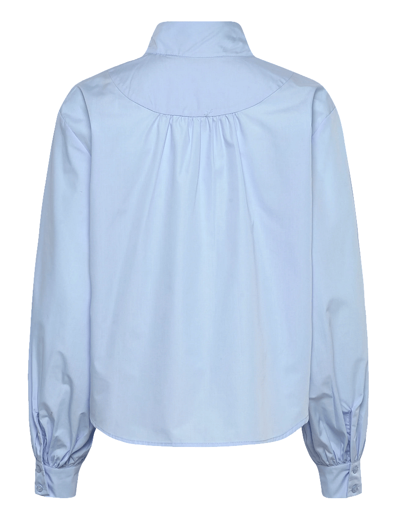 Noella - N-Maysyn Blouse - langärmlige blusen - light blue - 1