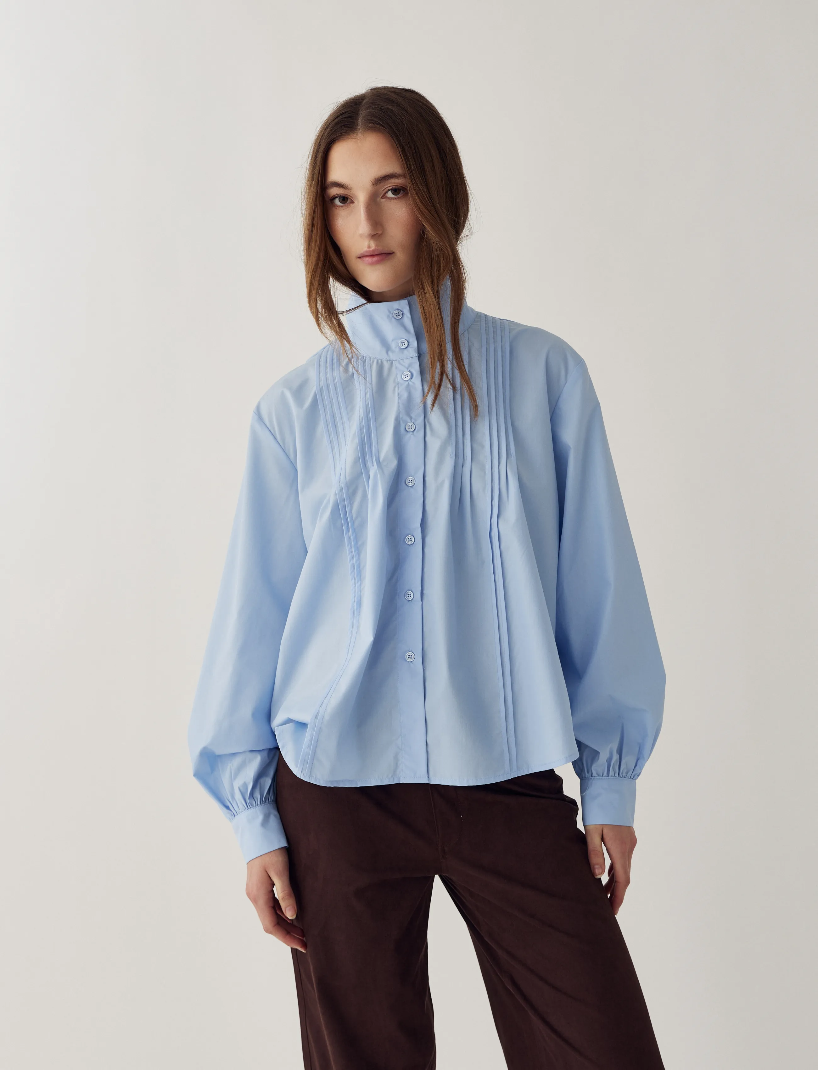 Noella N-Maysyn Blouse - Blusar - LIGHT BLUE / blue
