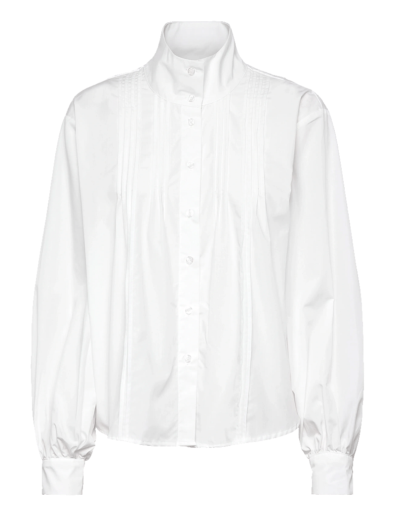 Noella - N-Maysyn Blouse - langärmlige blusen - white - 0