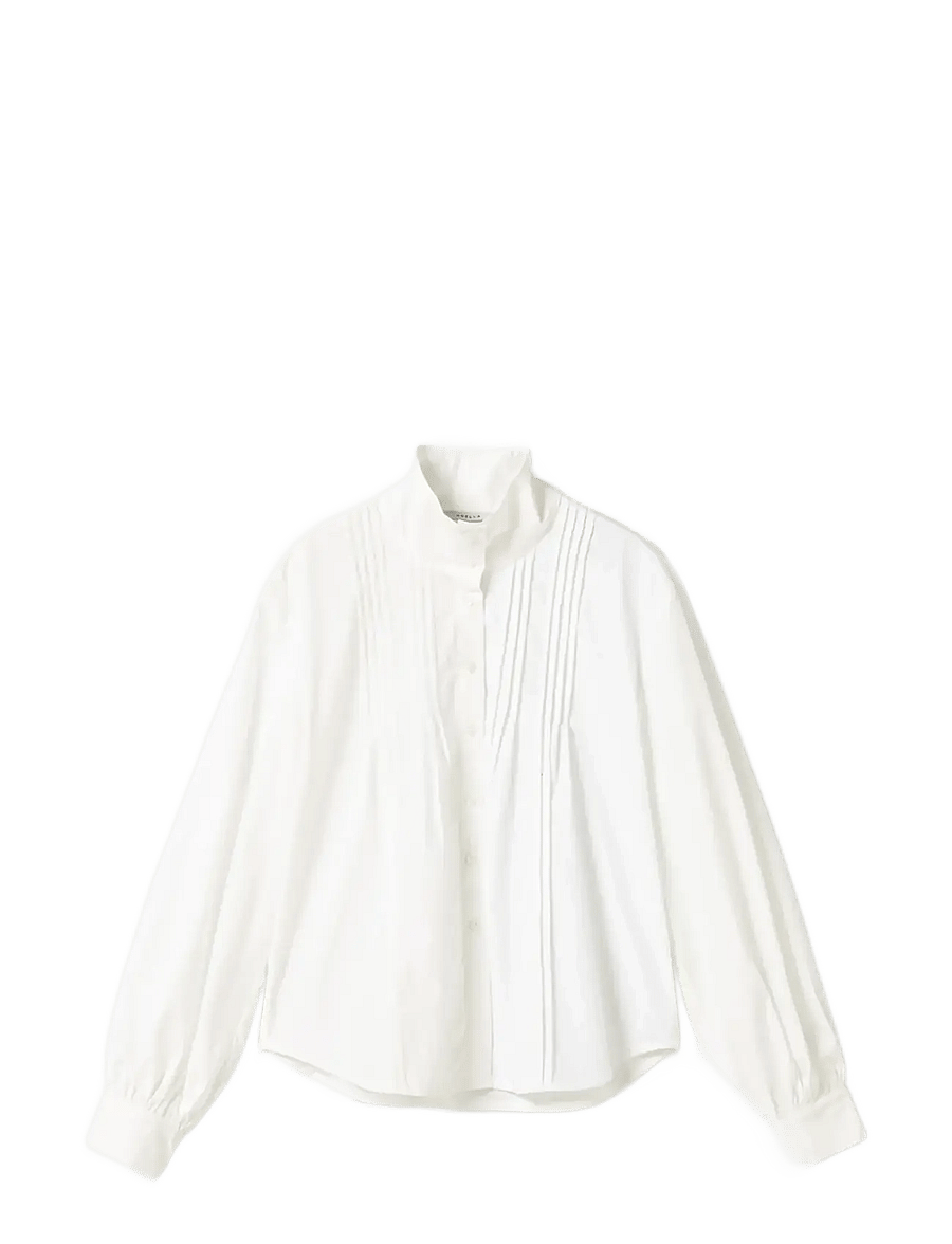 Noella - N-Maysyn Blouse - langärmelige blusen - white - 0