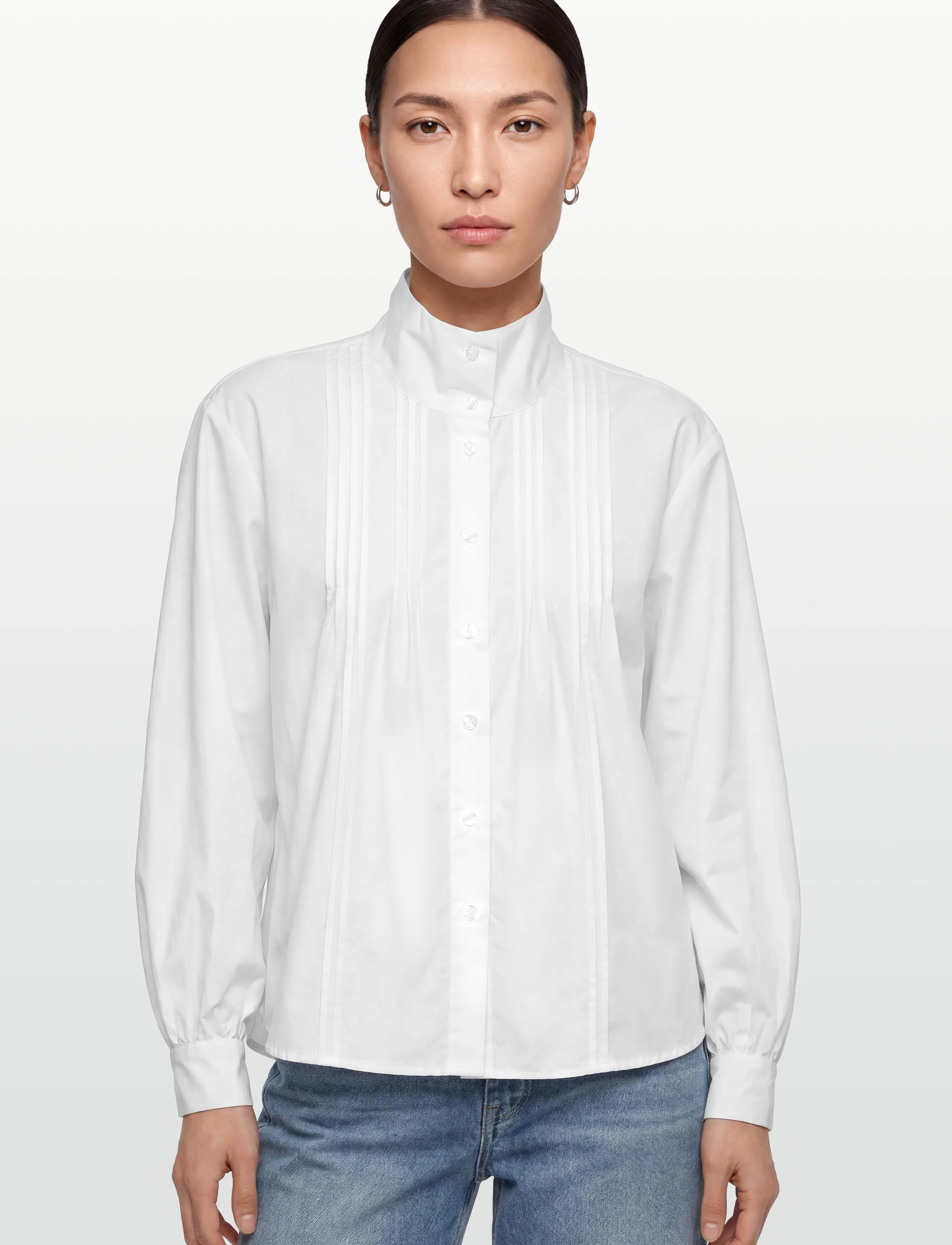 Noella - N-Maysyn Blouse - bluzki z długimi rękawami - white - 3
