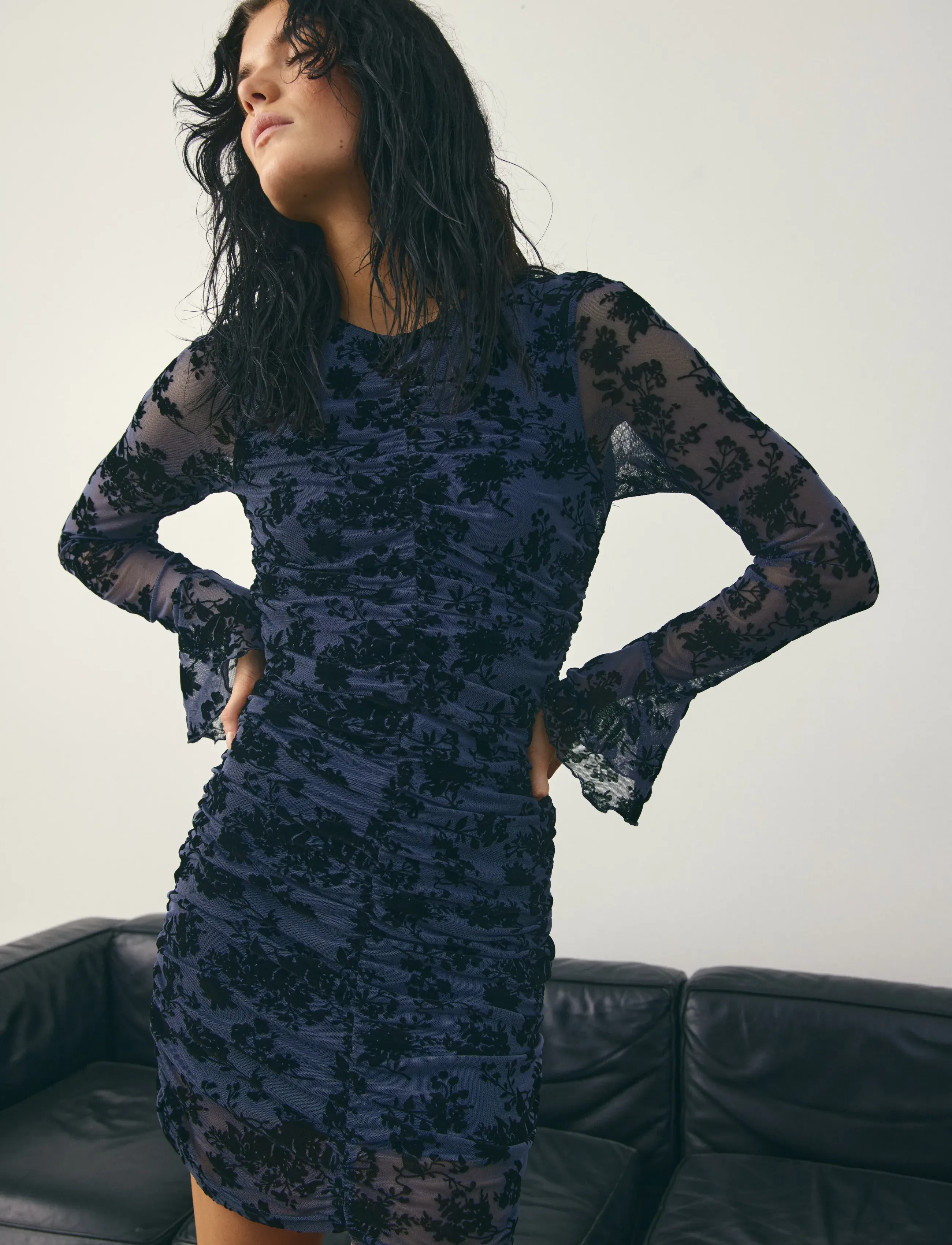 Noella Lavetta Dress, M, Black, Kjoler > Kort Kjole, Dame