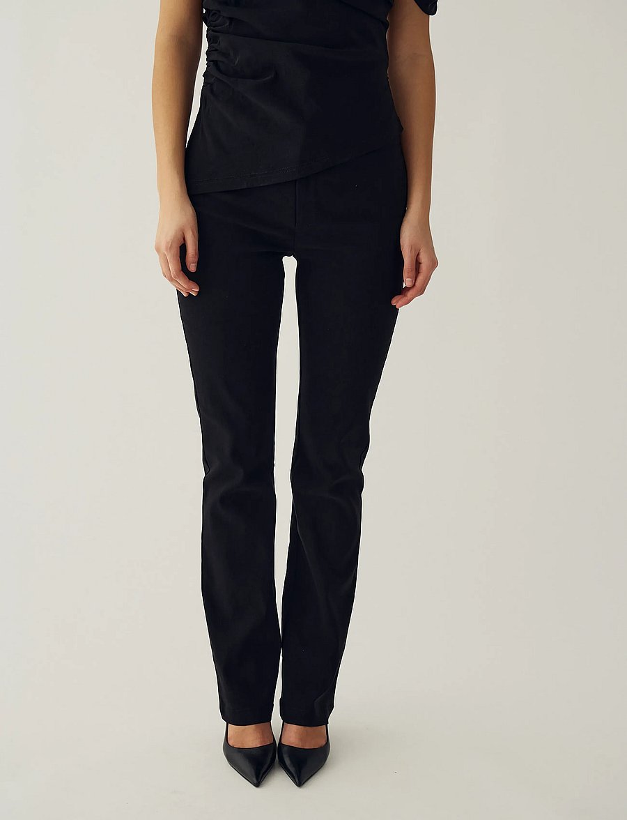 Noella - Leneta Pants - slim-fit hosen - black - 0