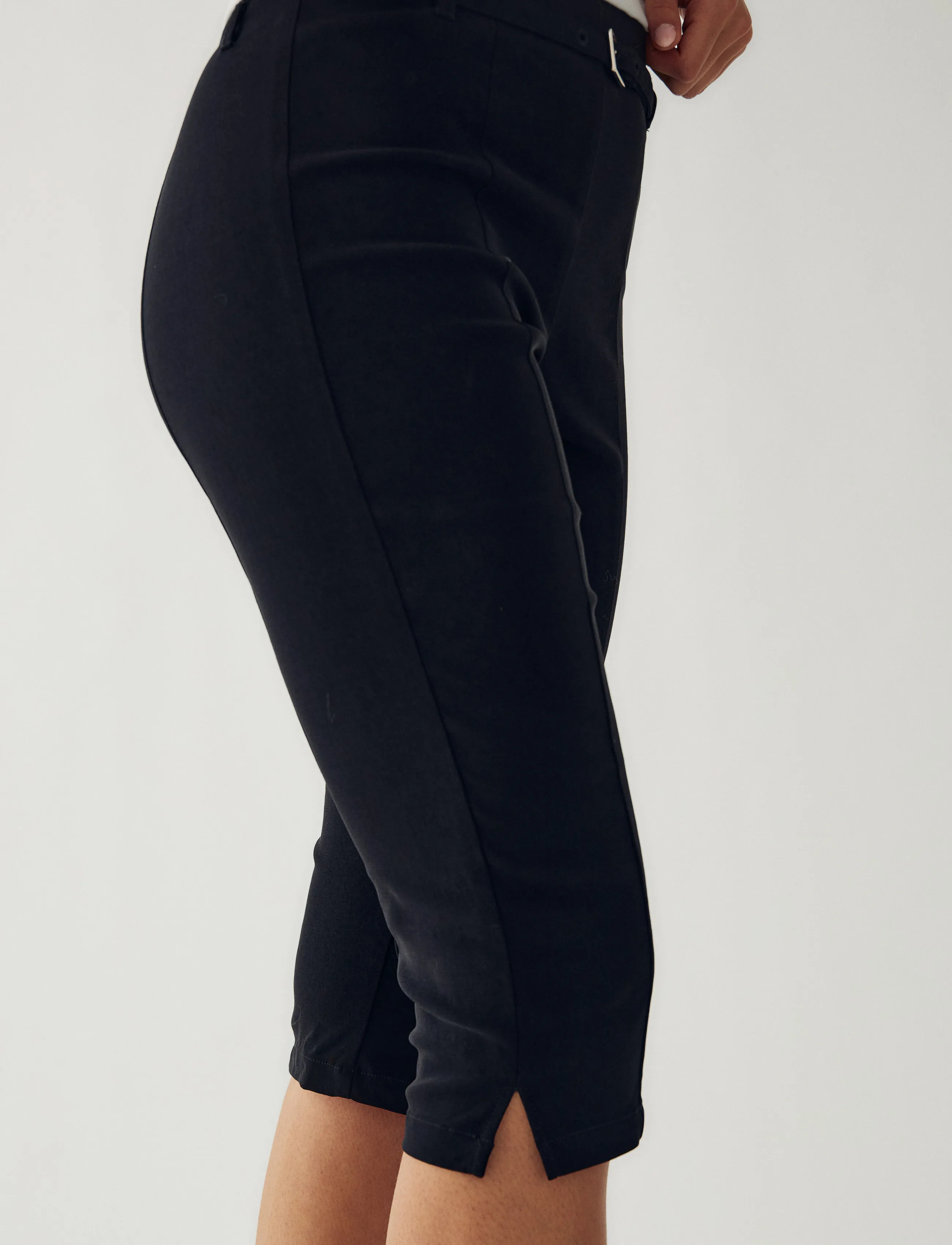 Noella - N-Linza MW B Capris - capri bukser - black - 4