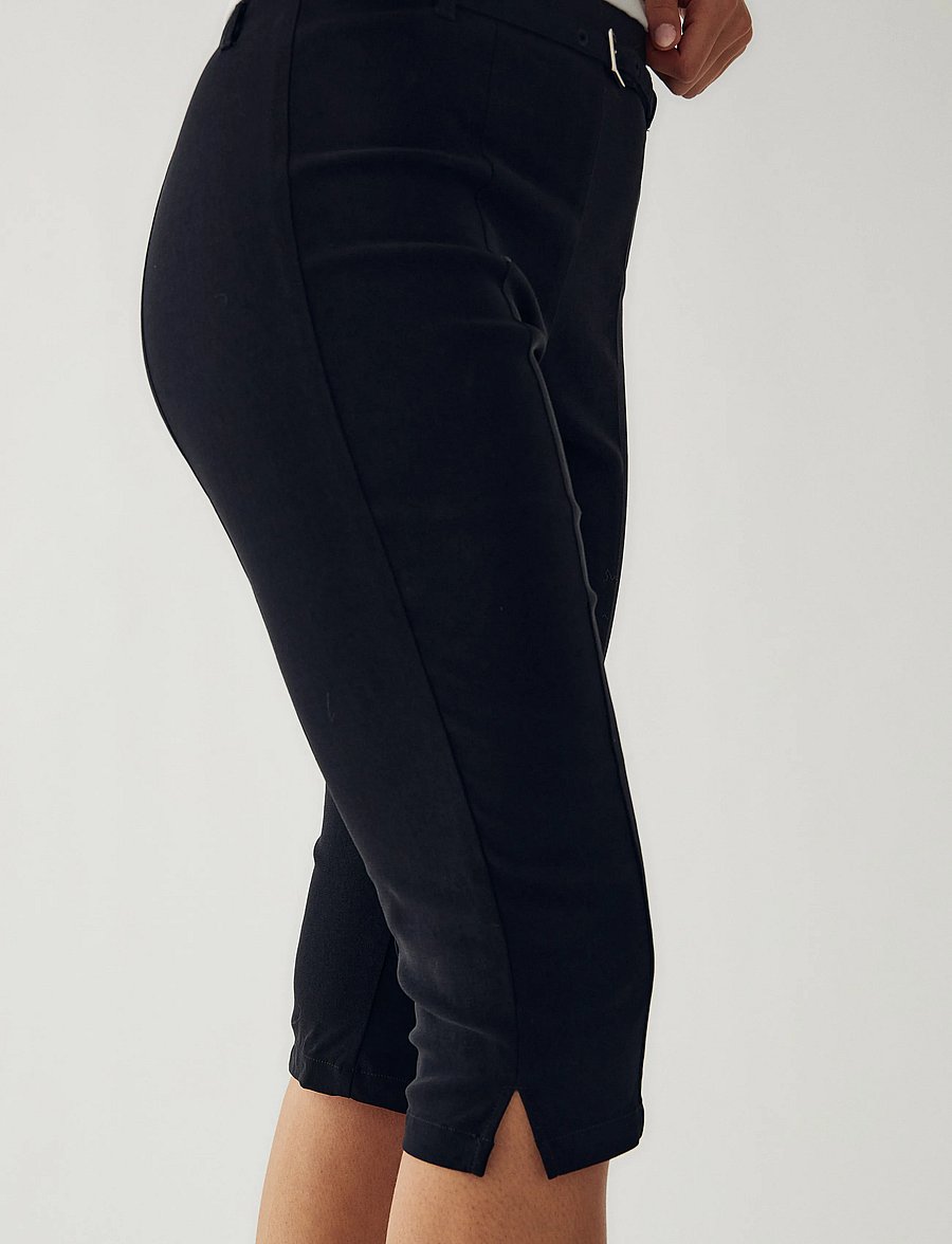 Noella - N-Linza MW B Capris - capri bukser - black - 4