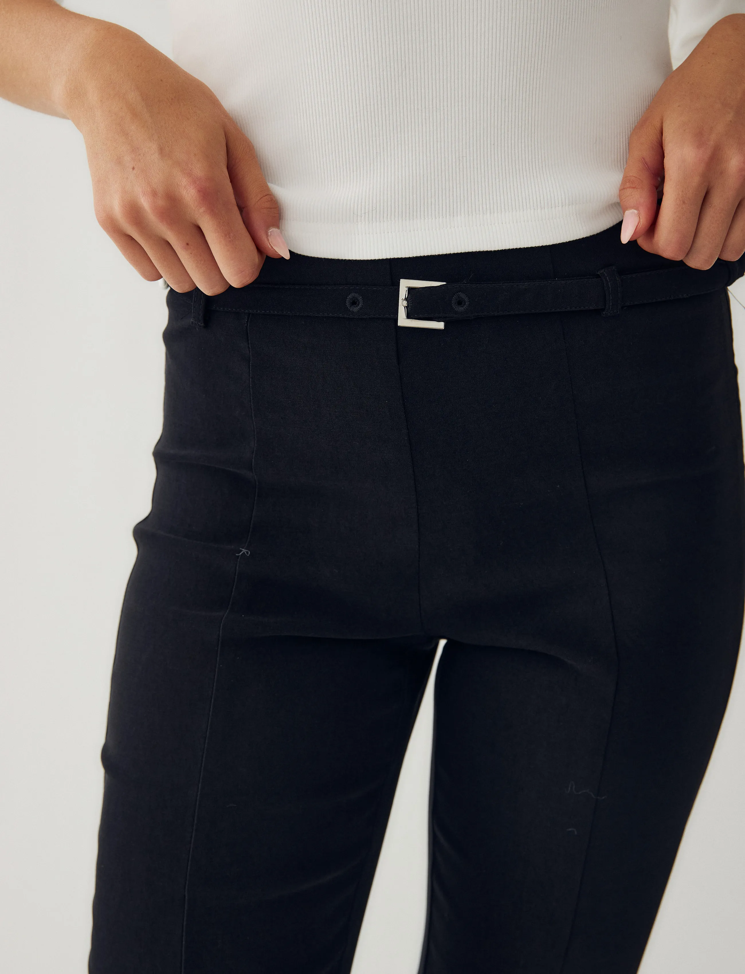 Noella - N-Linza MW B Capris - capri bukser - black - 5