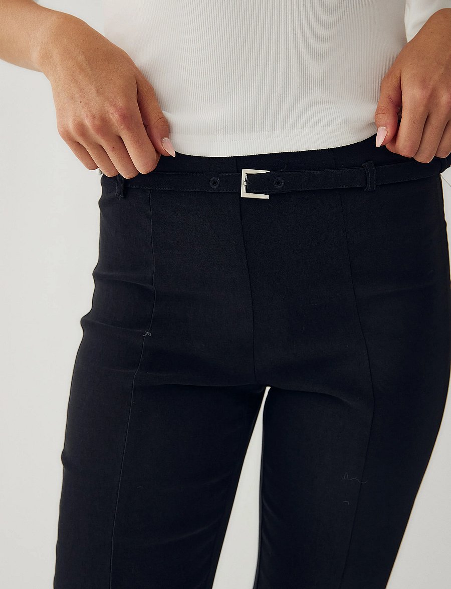 Noella - N-Linza MW B Capris - capri bukser - black - 5