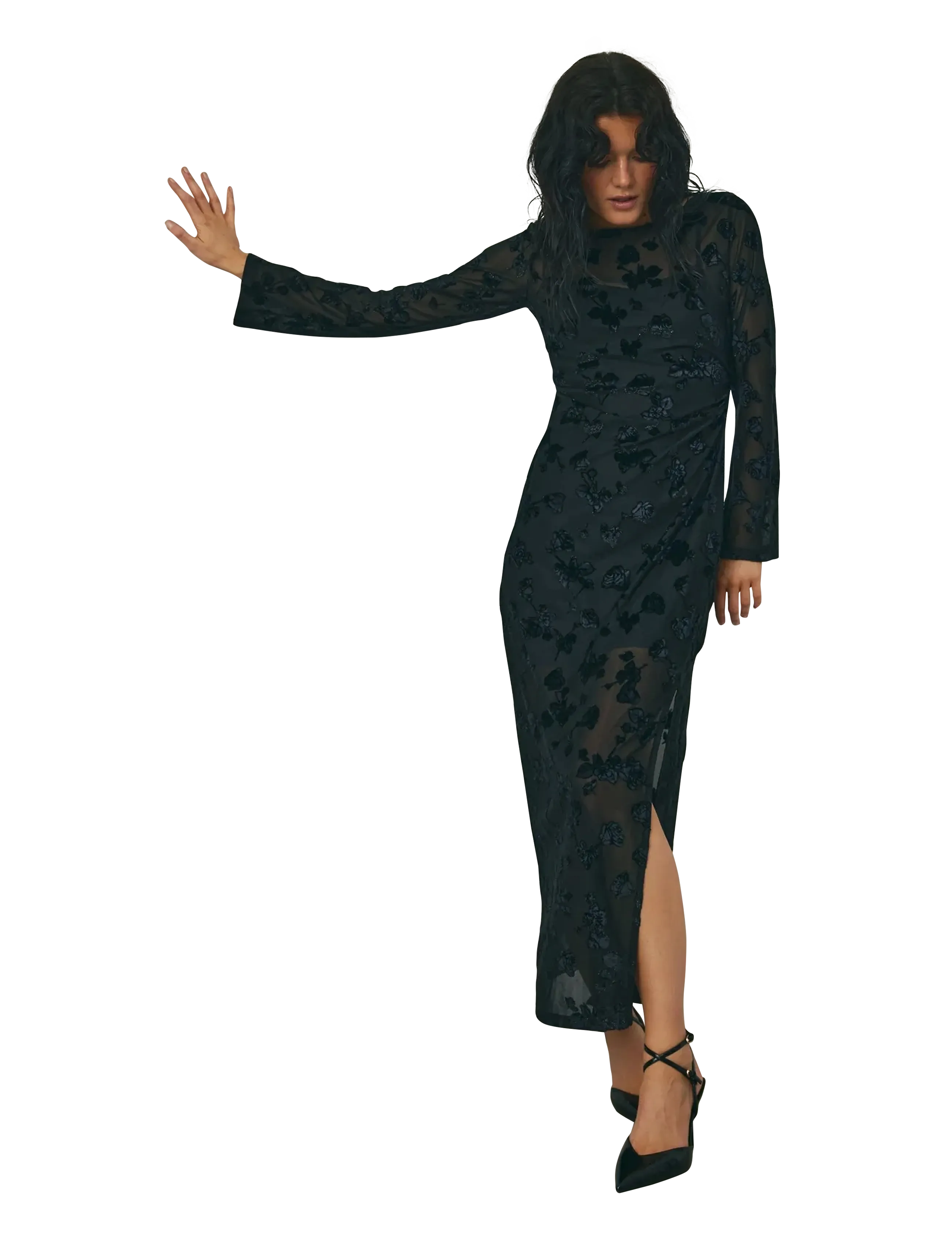 NOELLA Laurette Kleid Schwarz - XS - Damen