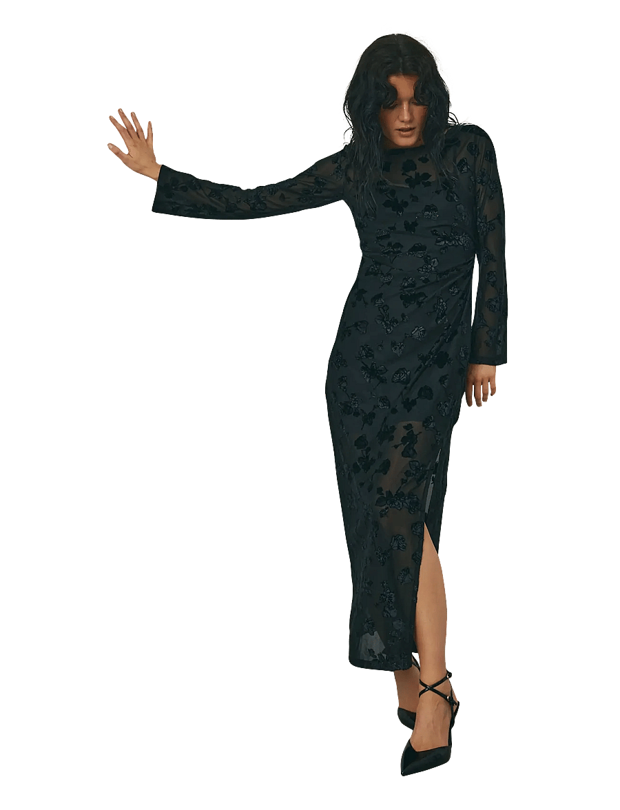Noella - Laurette Dress - maxi kjoler - black - 1