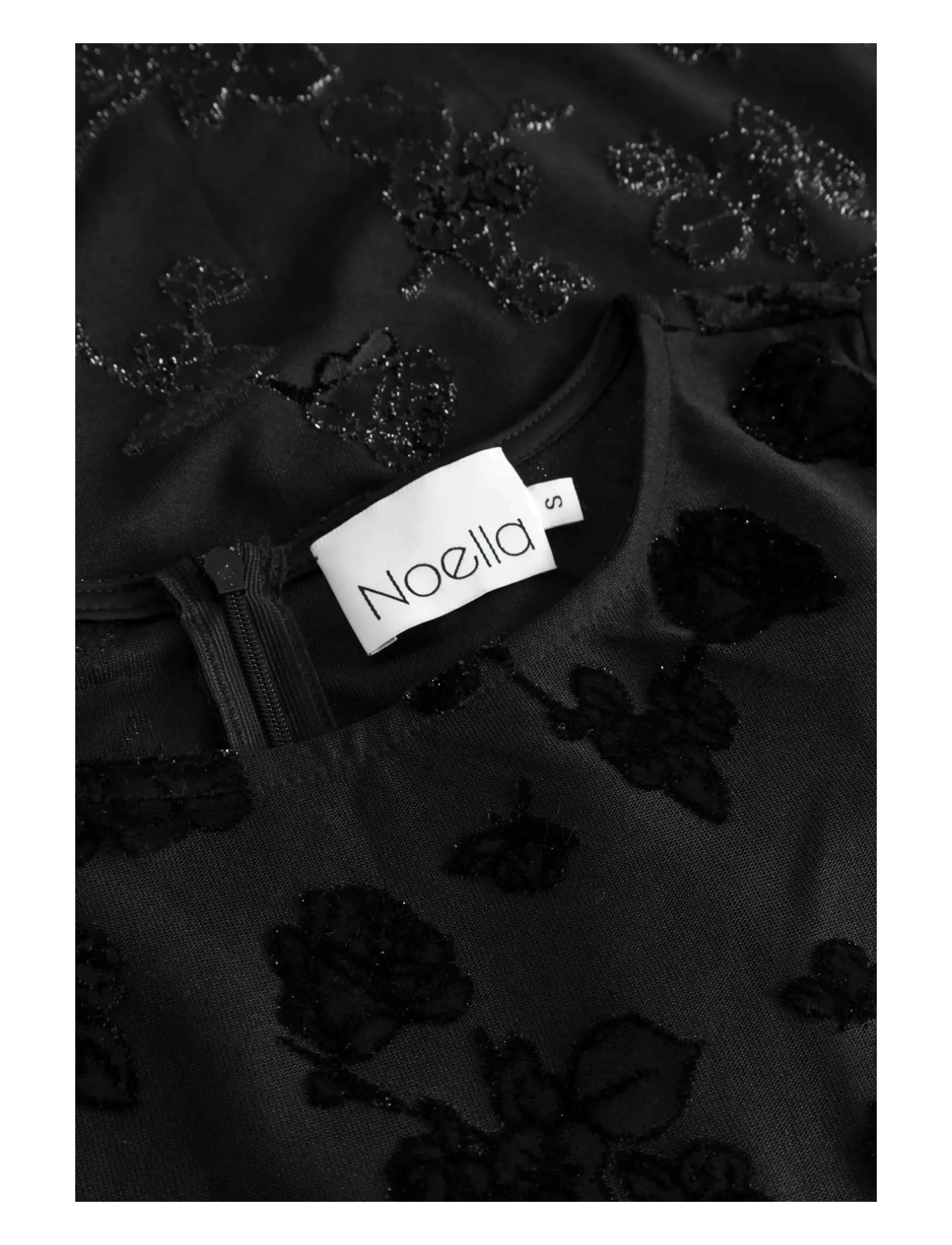 Noella - Laurette Dress - ilgos suknelės - black - 4