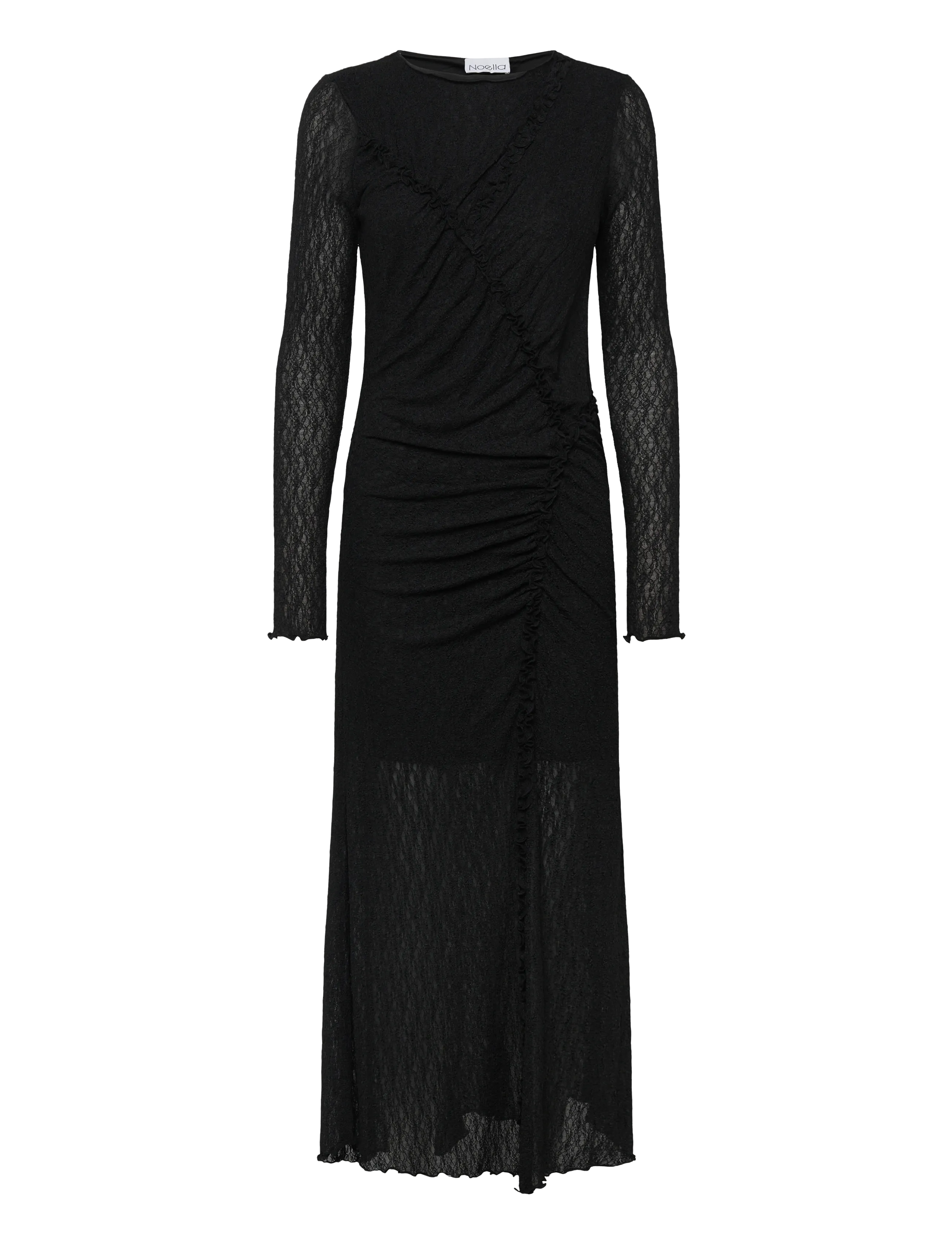 Noella Loma Dress, L, Black, Kjoler > Maxikjole, Dame