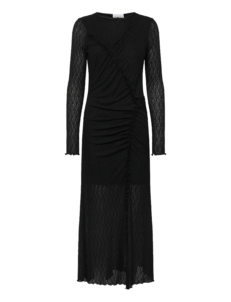 Noella - Loma Dress - abendkleider - black - 0