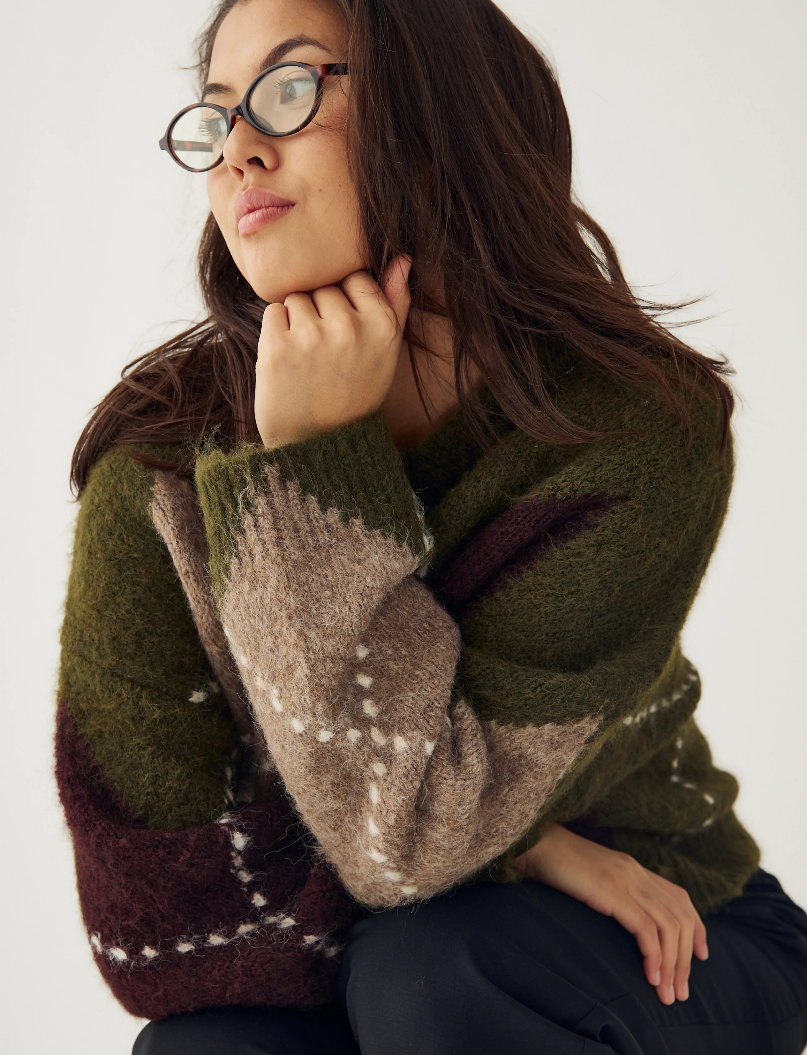 Noella Lai Knit stickade tröjor dam – bild 5