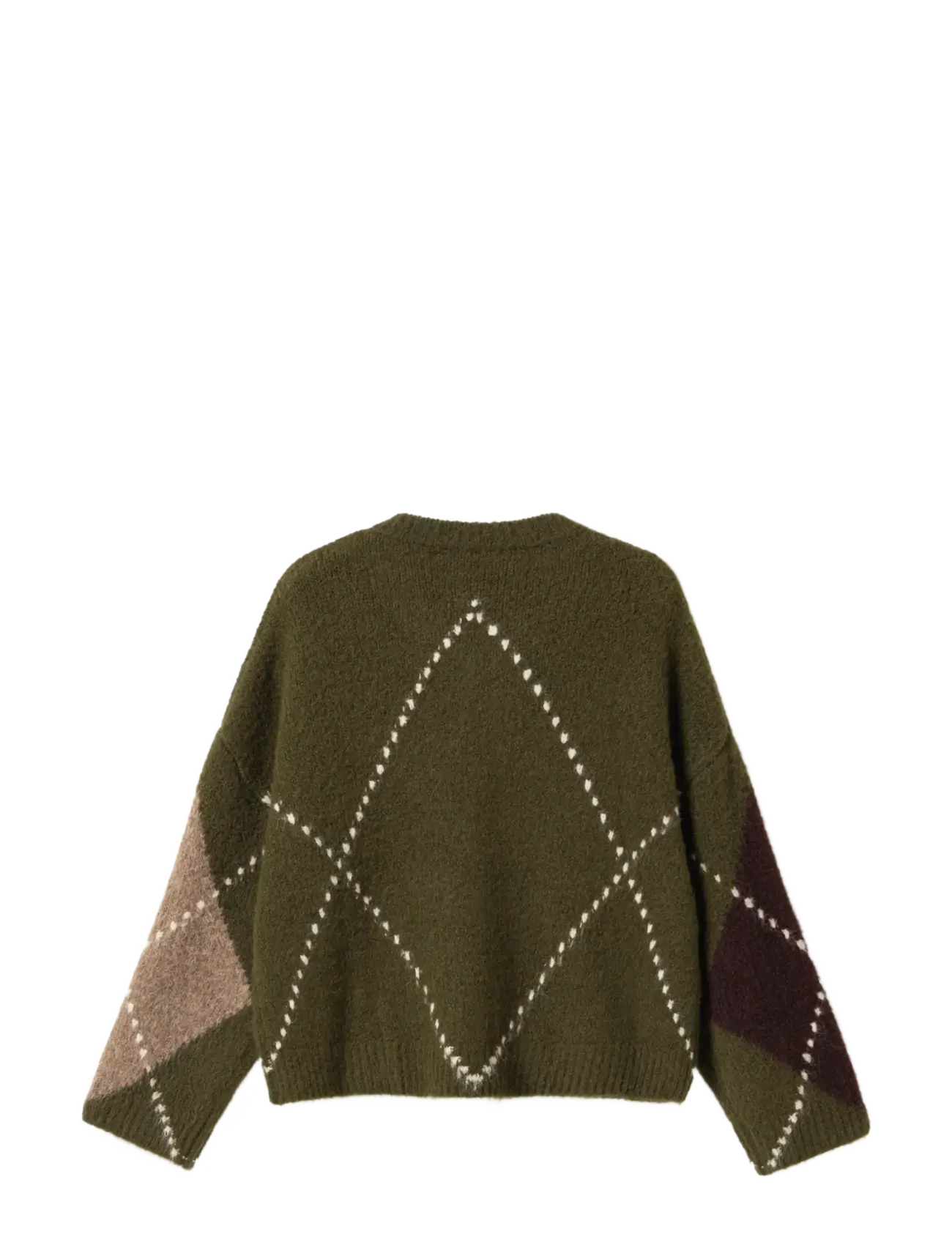 Noella - Lai Knit - jumpers - avocado green mix - 2
