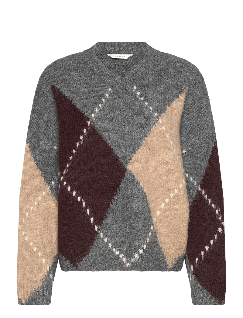 Noella - Lai Knit - pullover - medium grey mel. - 1