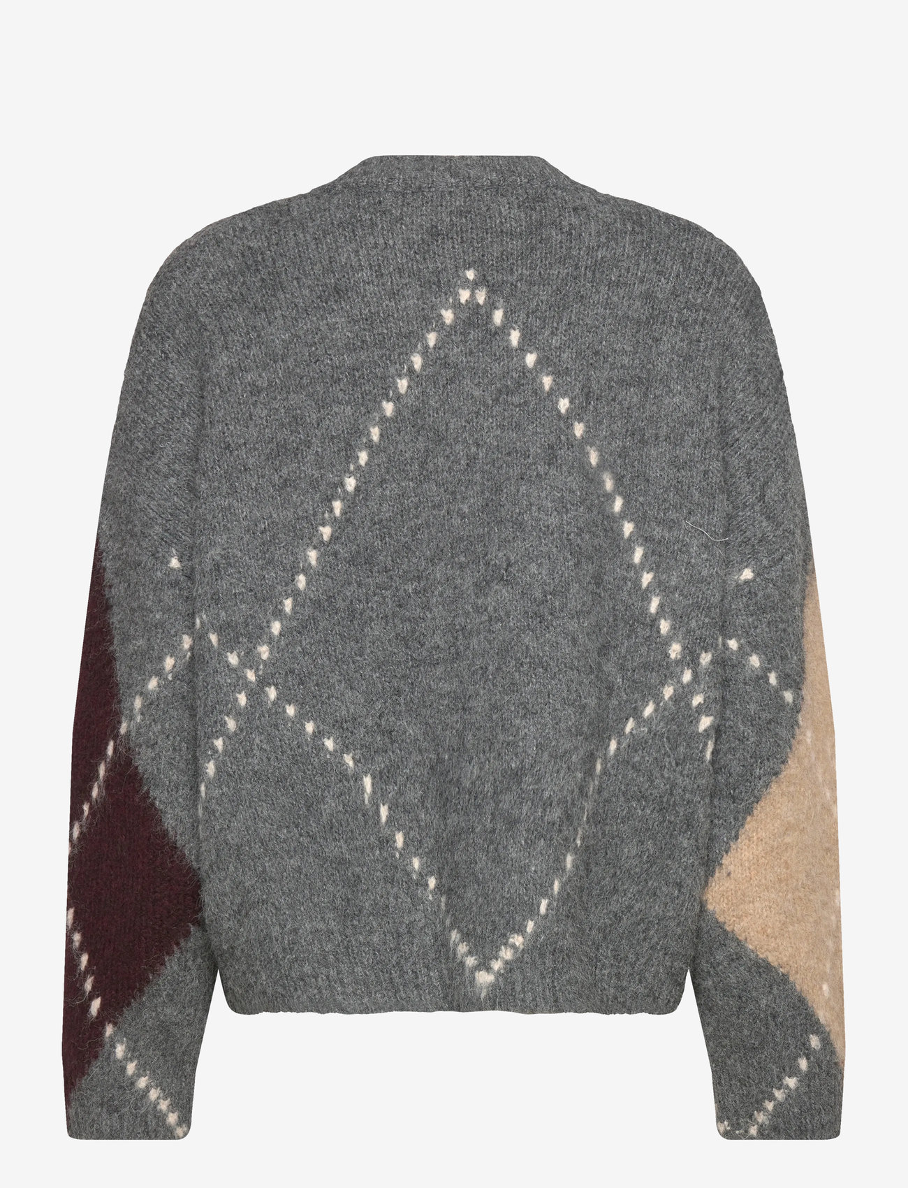 Noella - Lai Knit - herbstliche kleidung - medium grey mel. - 1