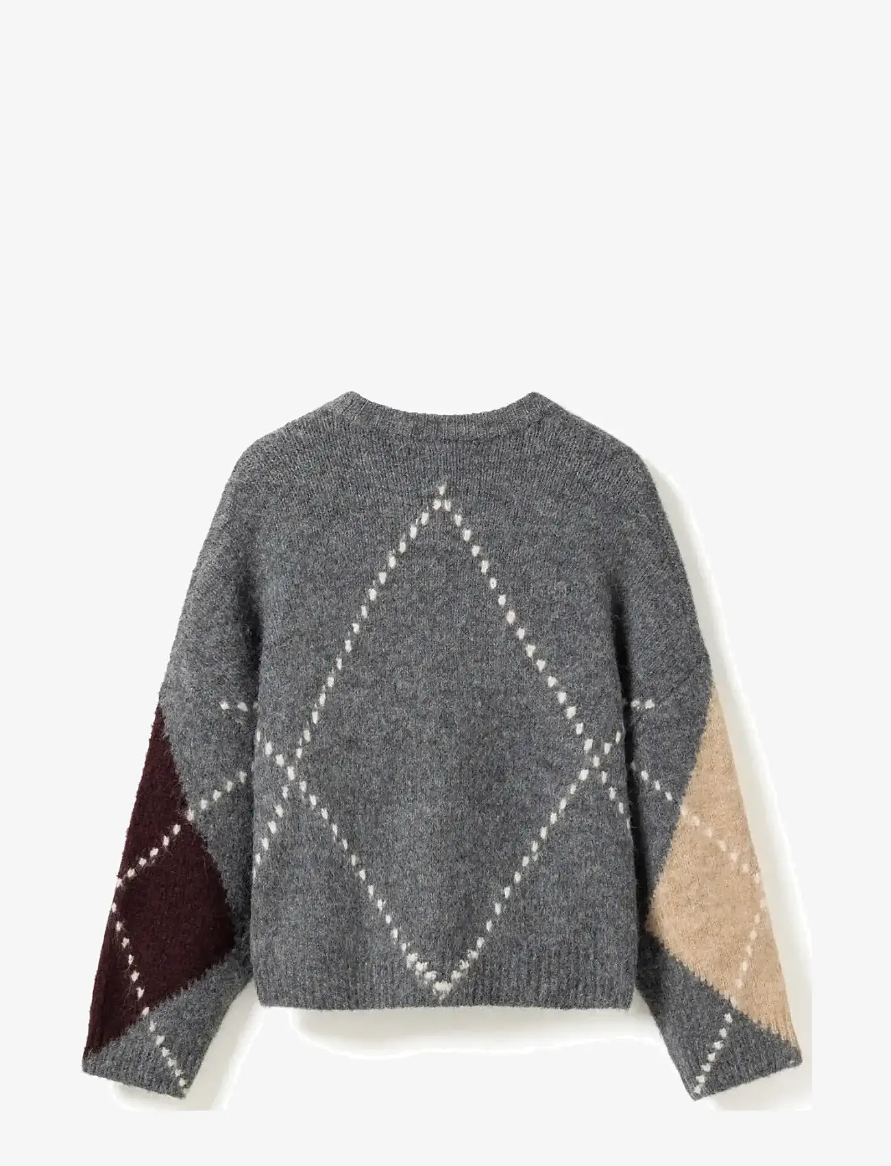 Noella - Lai Knit - herbstliche kleidung - medium grey mel. - 2