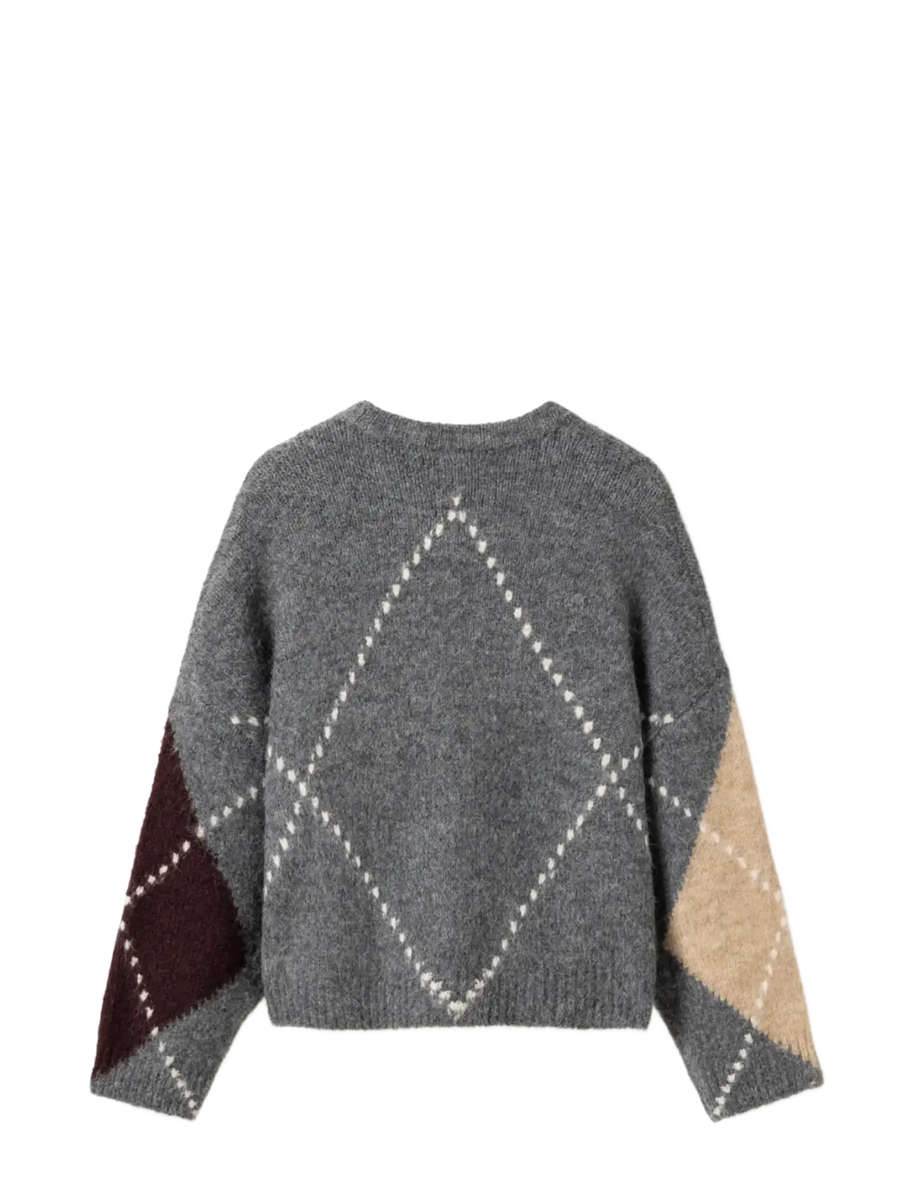 Noella - Lai Knit - kampsunid - medium grey mel. - 2