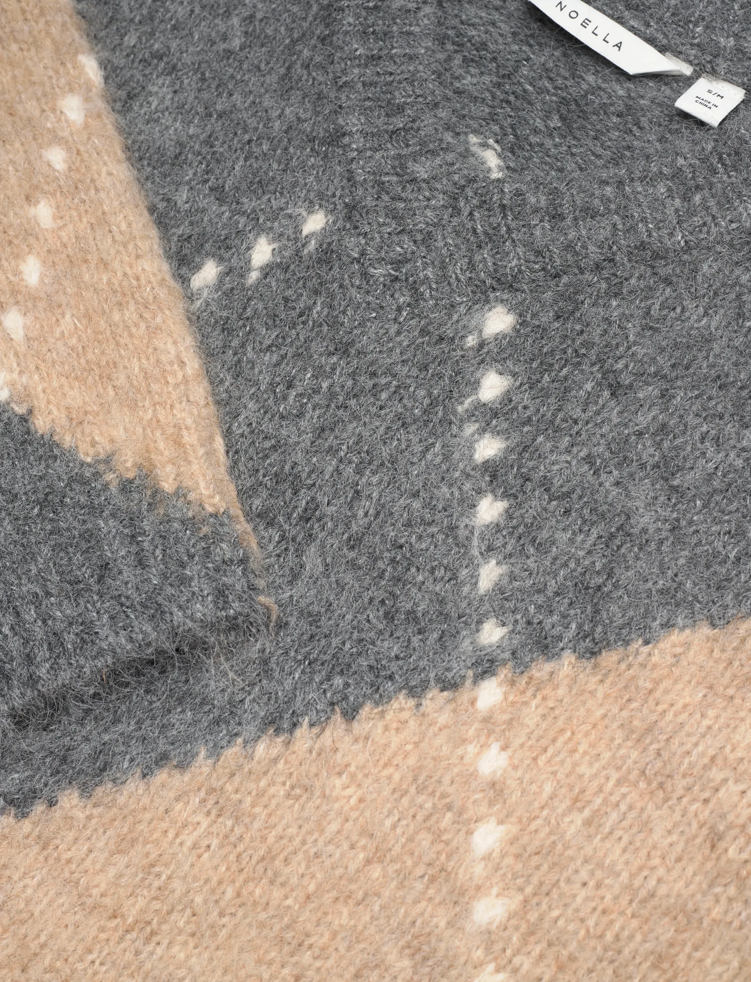 Noella - Lai Knit - sviitrid - medium grey mel. - 5