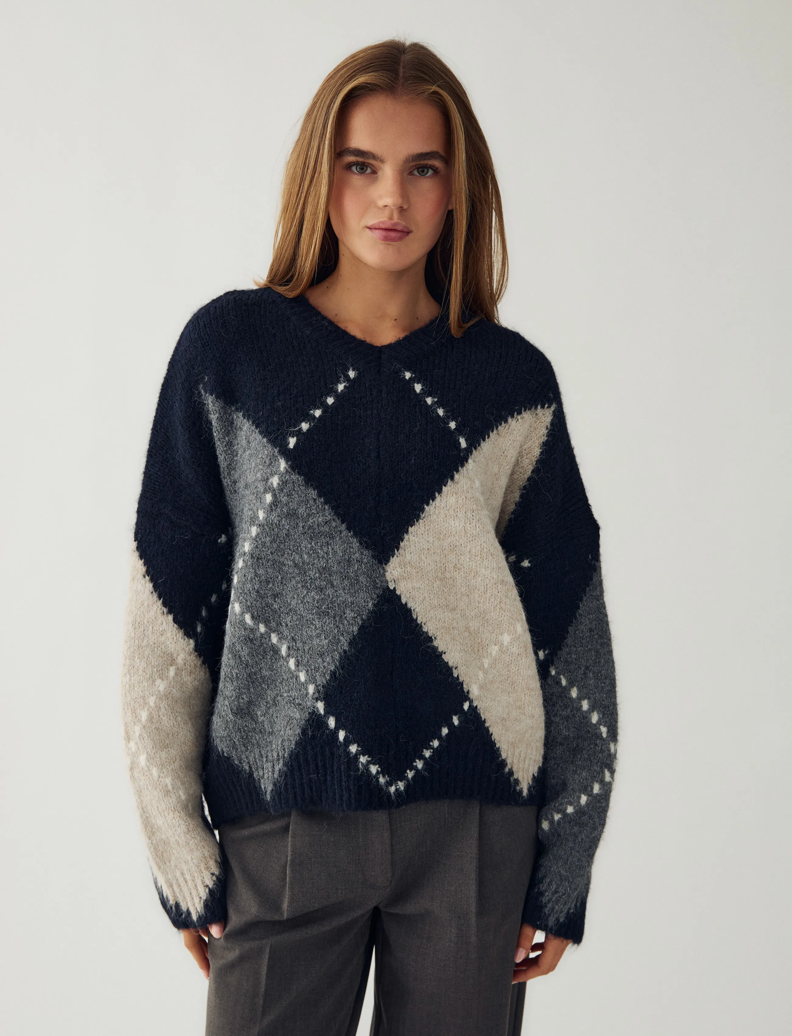 Noella Lai Knit - Noella - NAVY MIX / navy