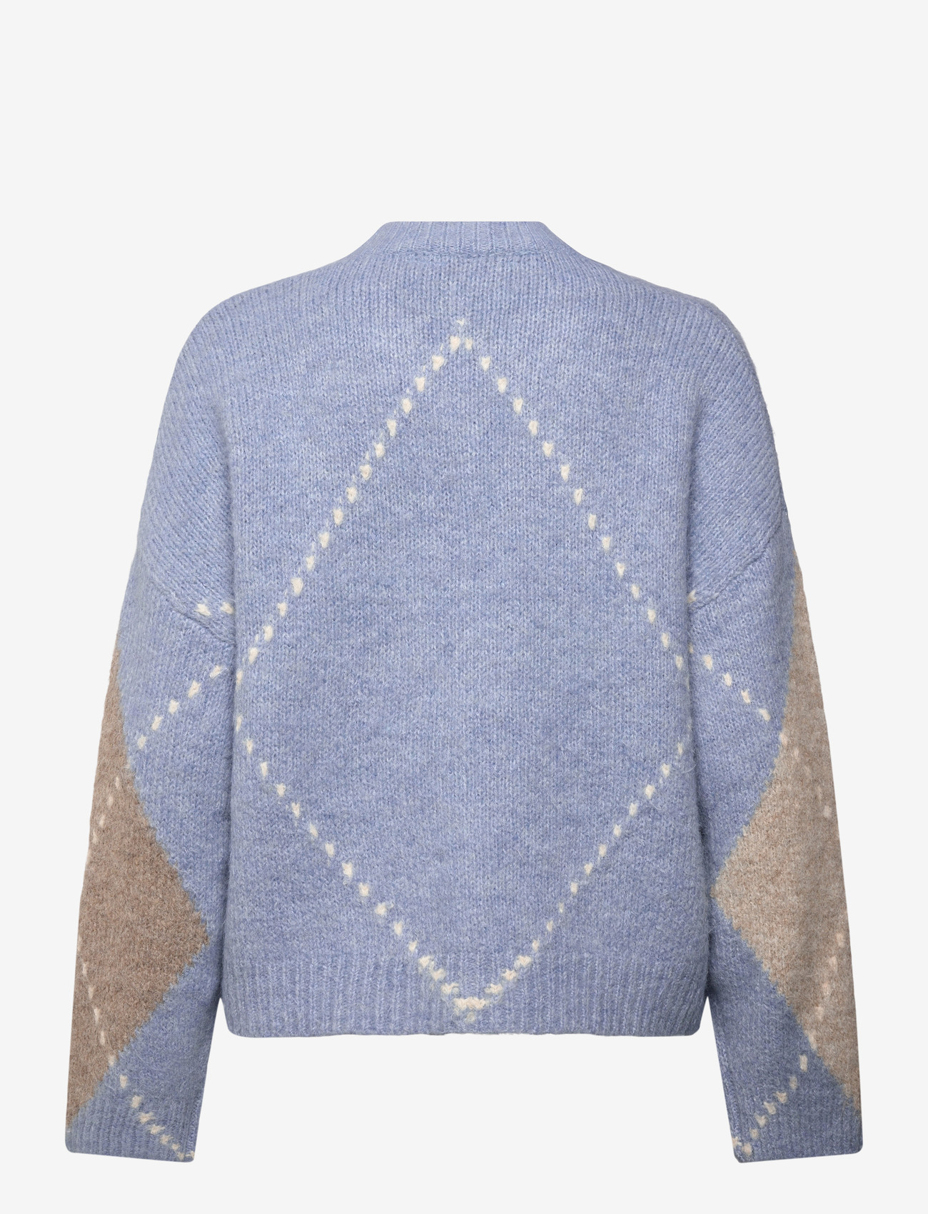 Noella - Lai Knit - stickade tröjor - sky blue mix - 1