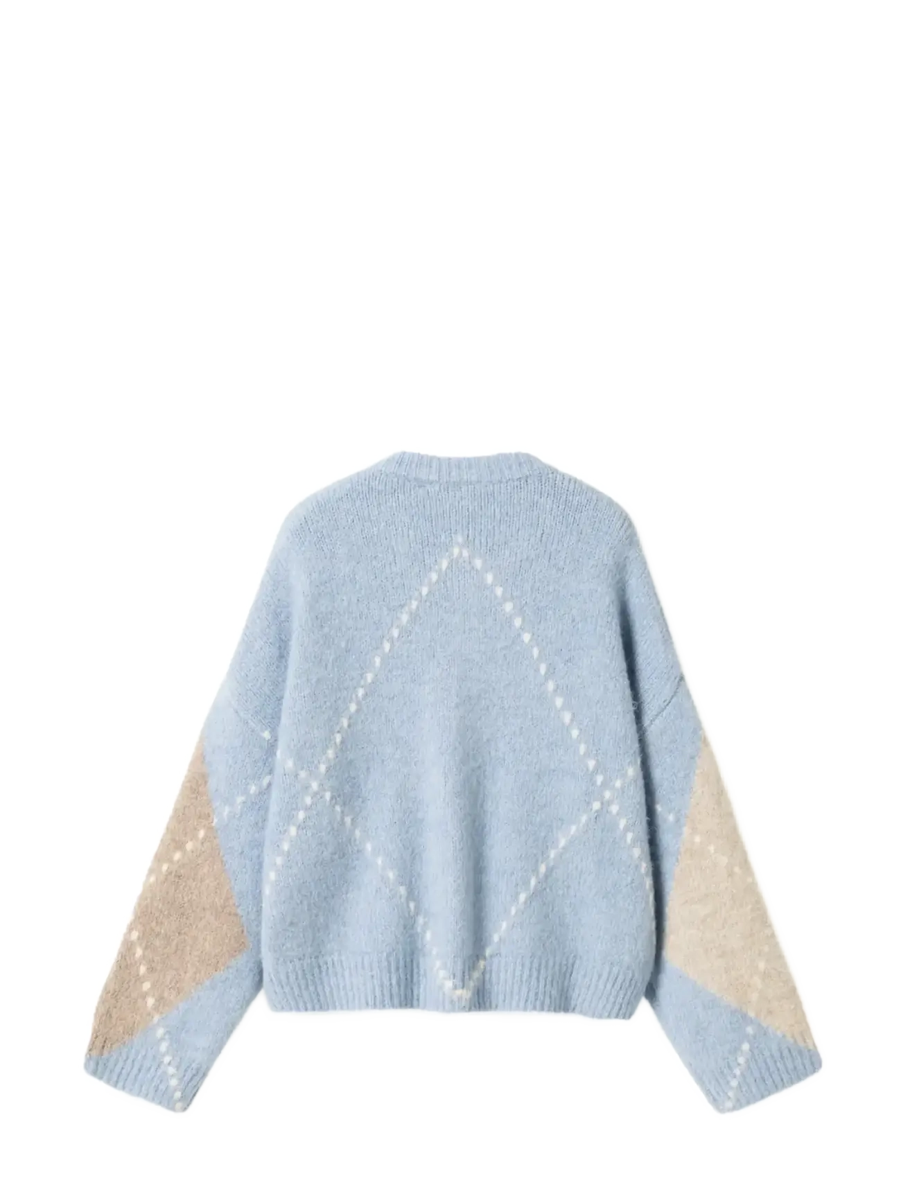 Noella - Lai Knit - peysur - sky blue mix - 2