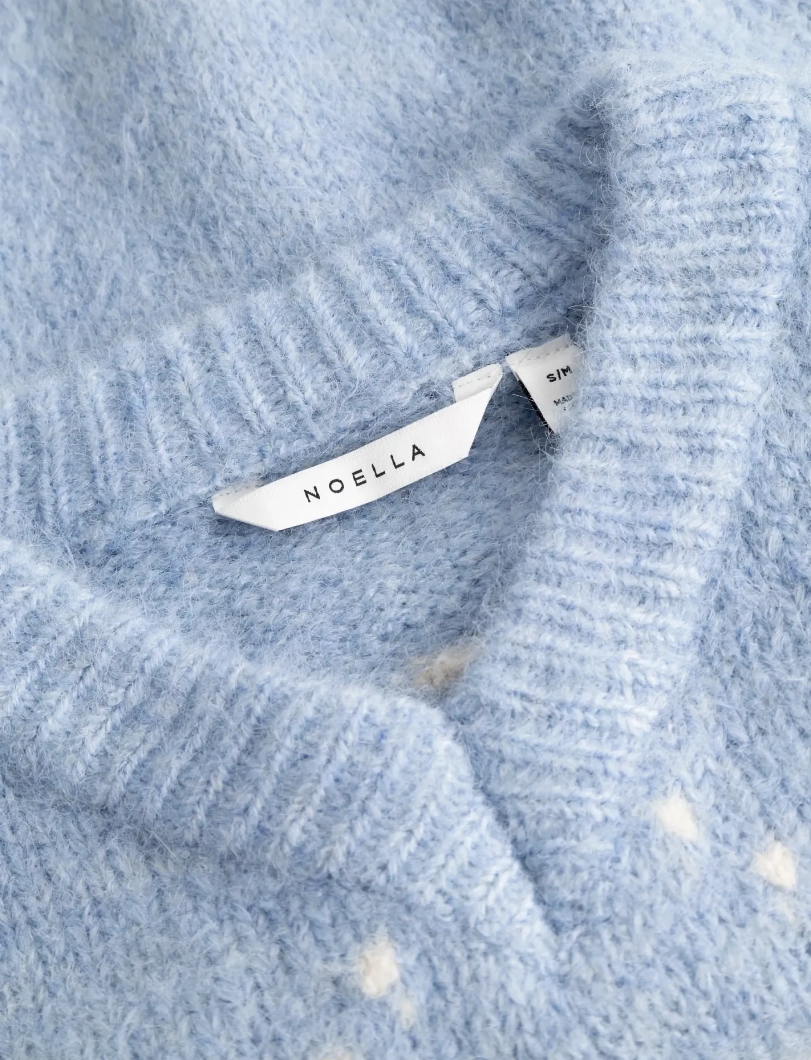 Noella - Lai Knit - peysur - sky blue mix - 4