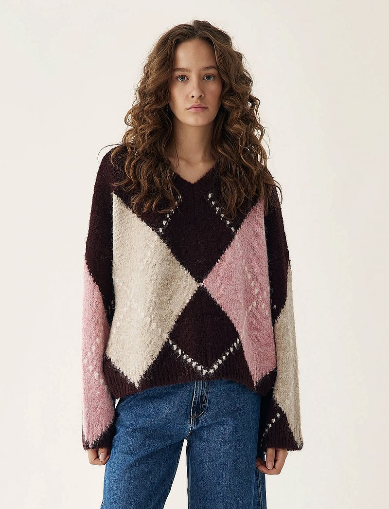 Noella - Lai Knit - neulepuserot - winetasting mix - 0