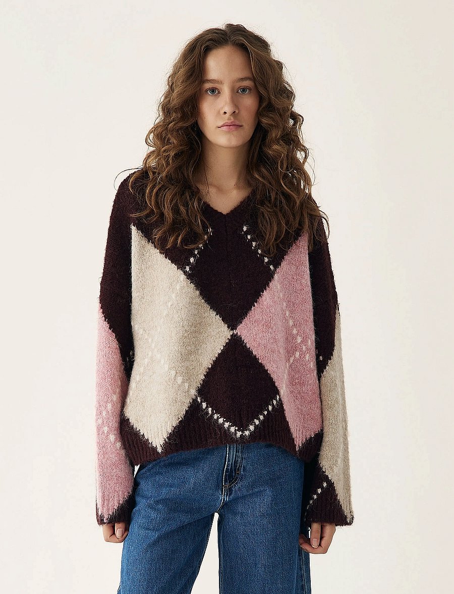 Noella - Lai Knit - gebreide truien - winetasting mix - 0