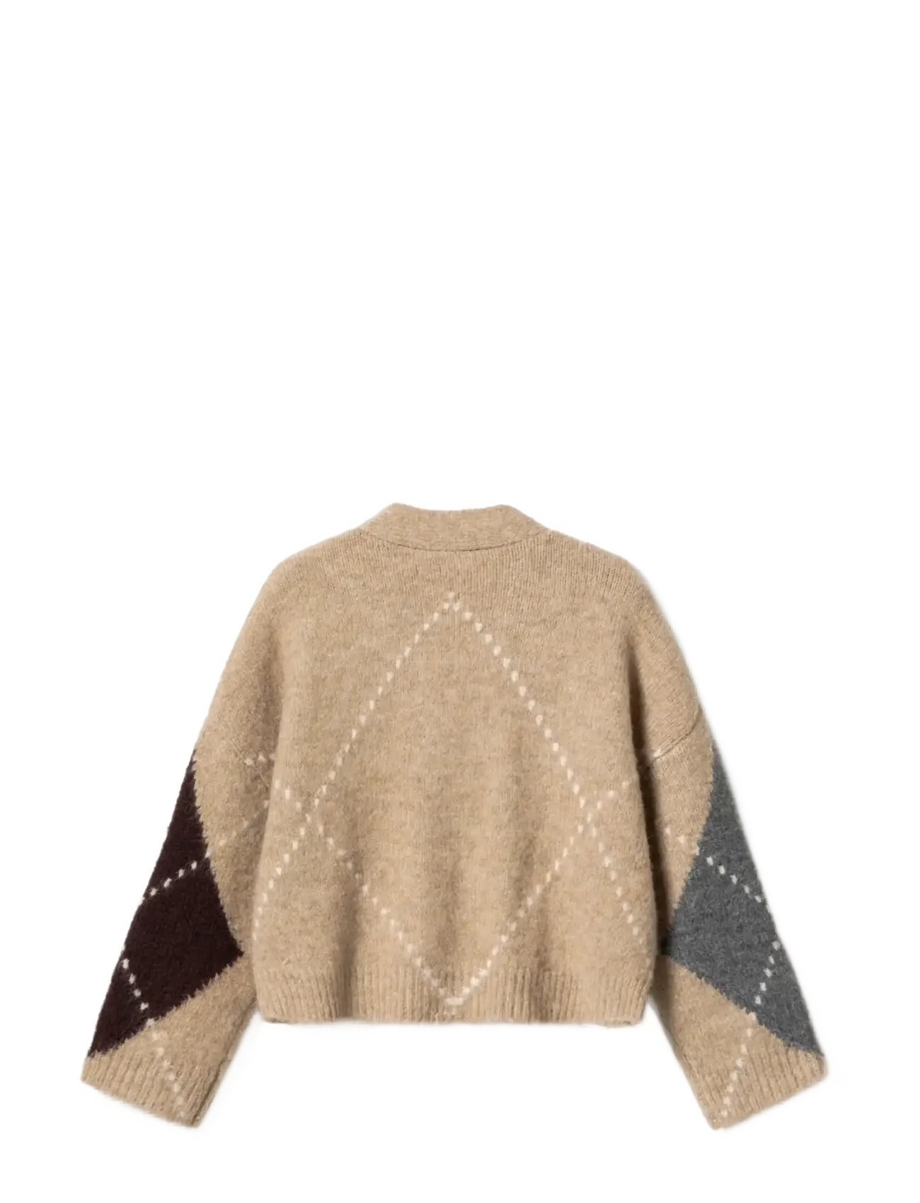 Noella - N-Laiana Knit Cardigan - sand melange - 2