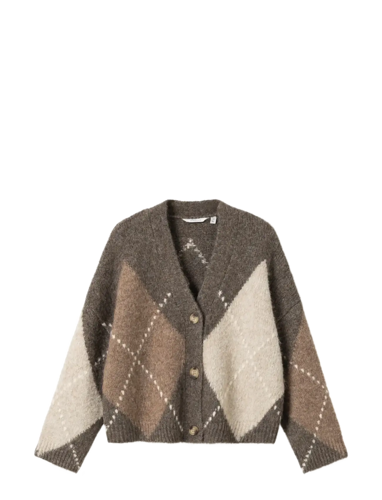 NOELLA N-Laiana Knit Cardigan Braun - L/XL - Damen