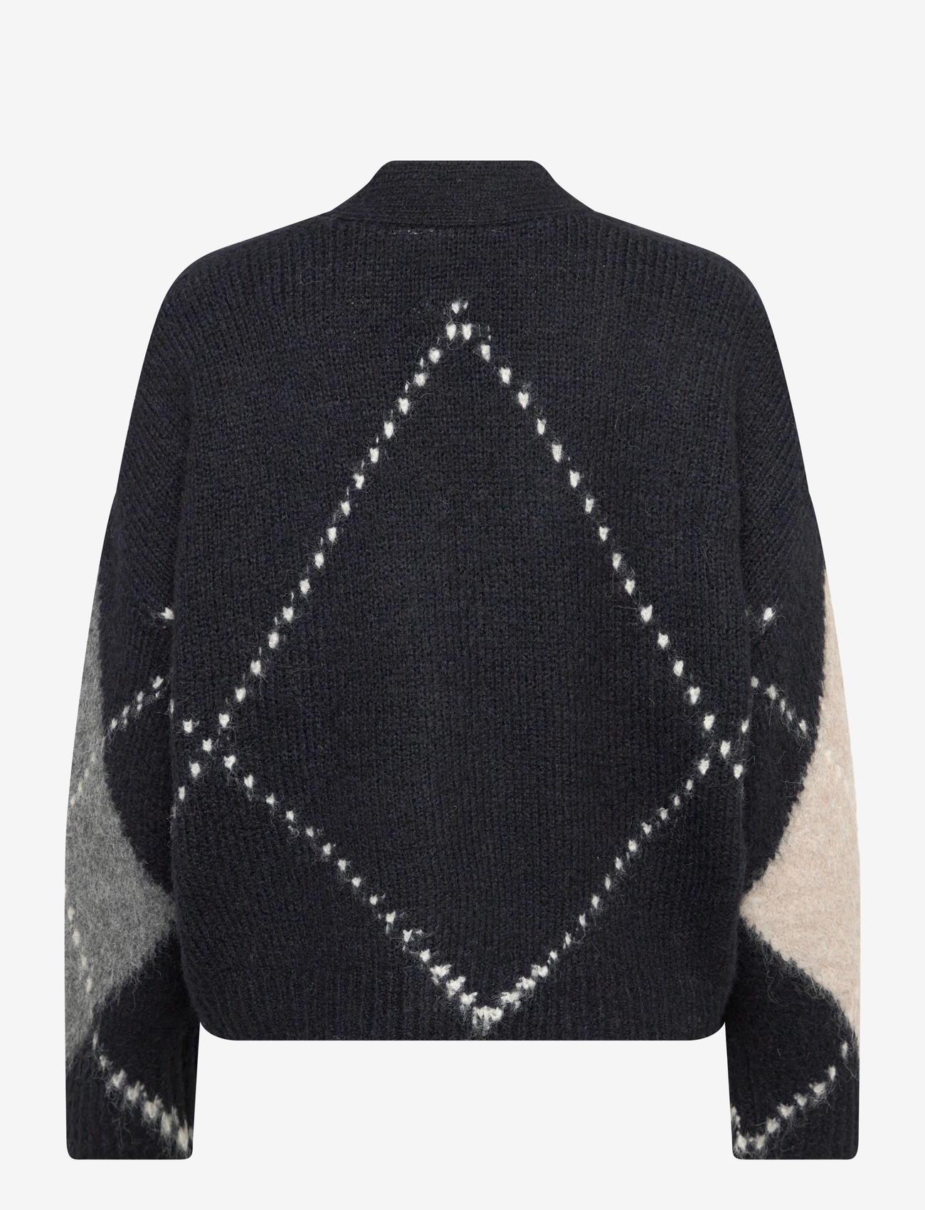 Noella - N-Laiana Knit Cardigan - cardigans - navy mix - 1