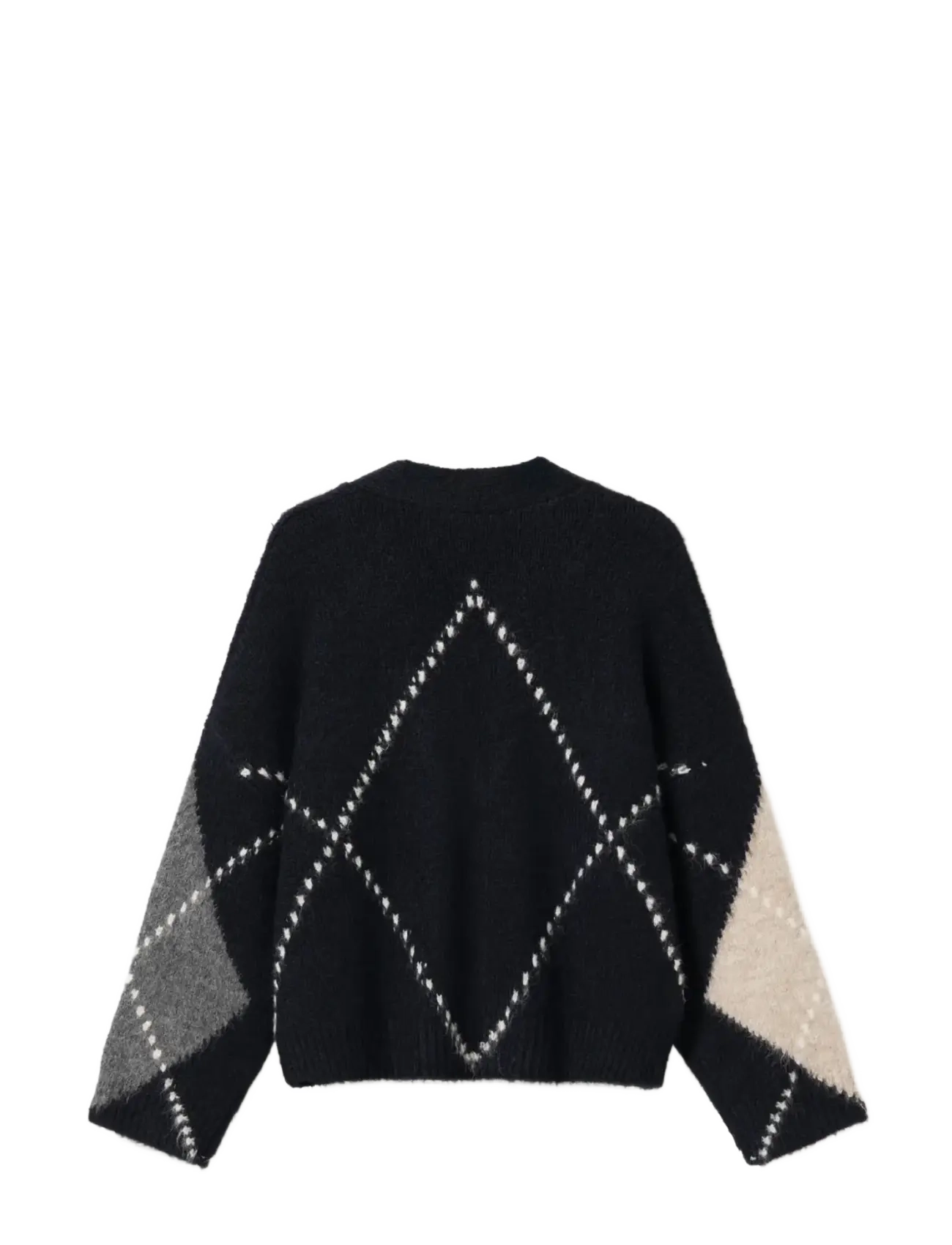 Noella - N-Laiana Knit Cardigan - cardigans - navy mix - 2