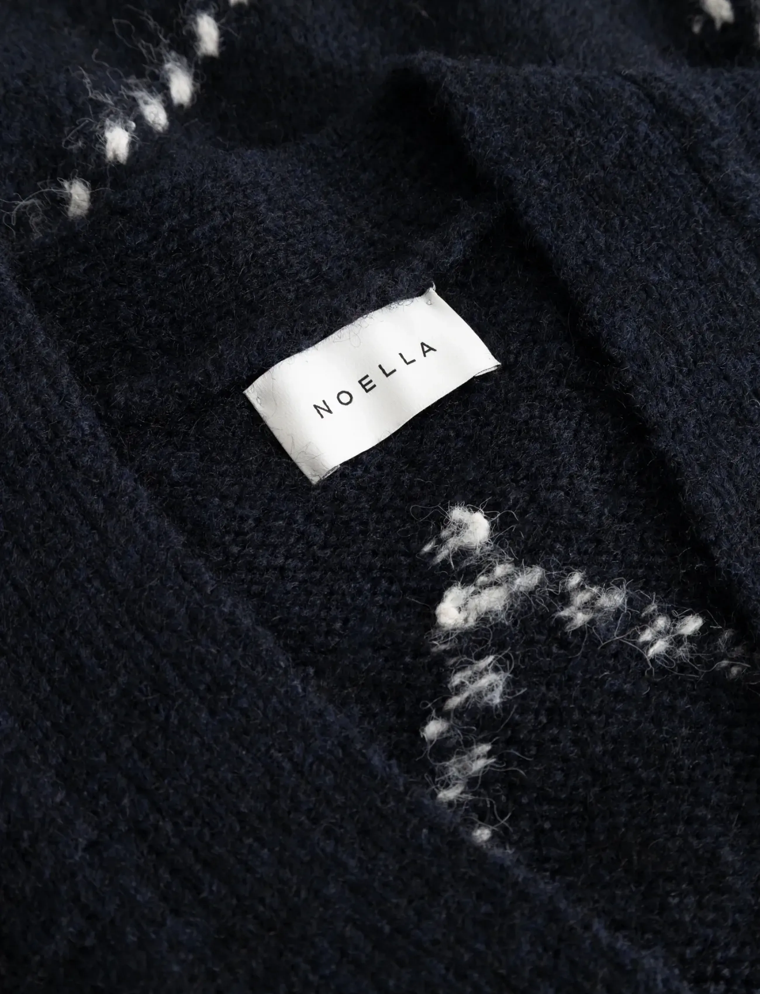 Noella - N-Laiana Knit Cardigan - cardigans - navy mix - 5
