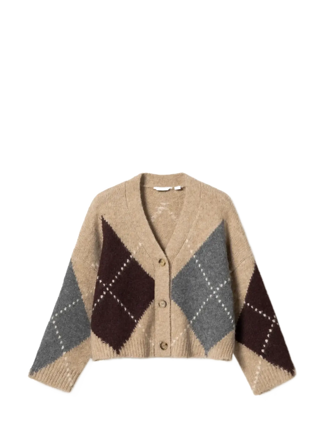 NOELLA N-Laiana Knit Cardigan Beige - XS/S - Damen