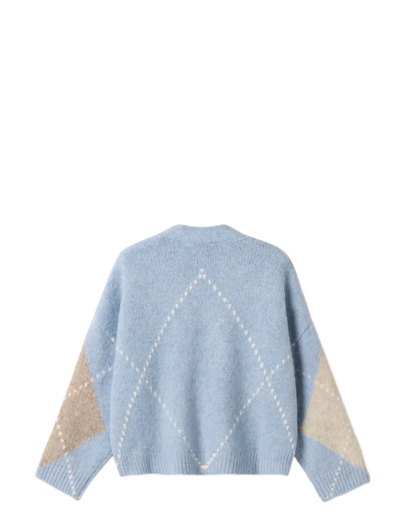 Noella - N-Laiana Knit Cardigan - gilets - sky blue mix - 2