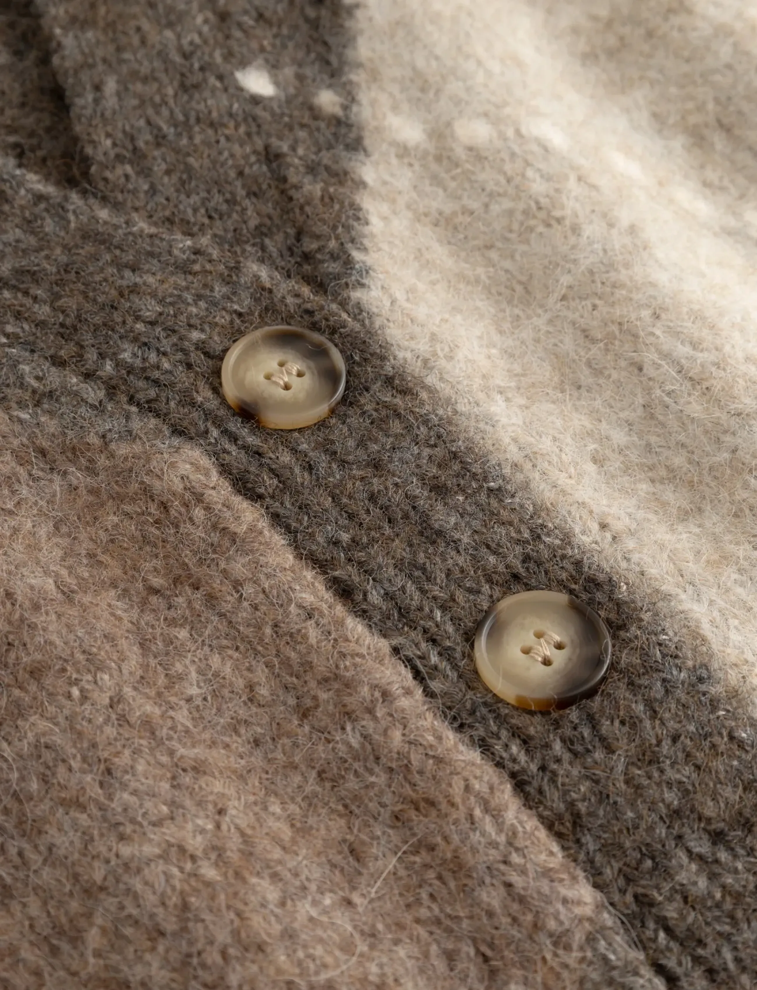 Noella - N-Laiana Knit Vest - kootud vestid - ash brown mix - 5