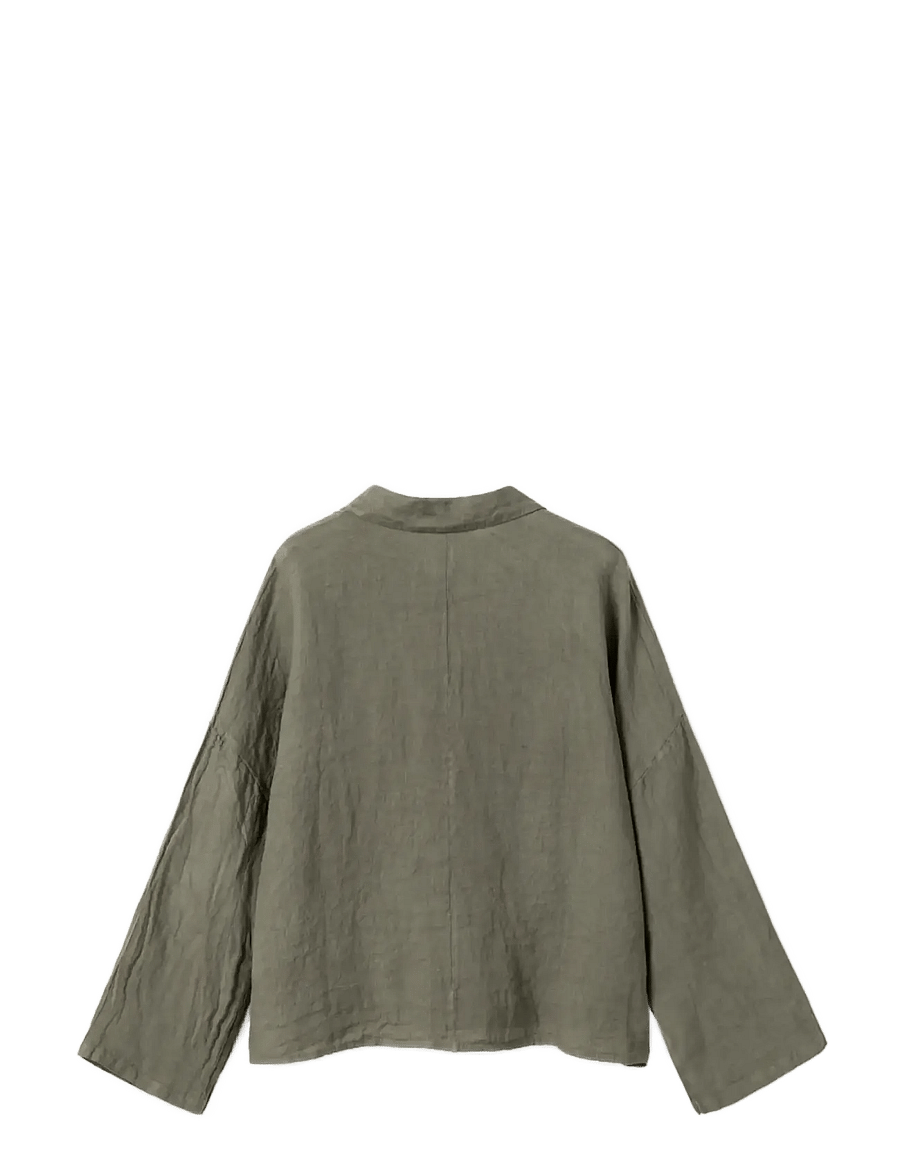 Noella - Leanora Shirt - overhemden met lange mouwen - green leaf - 2