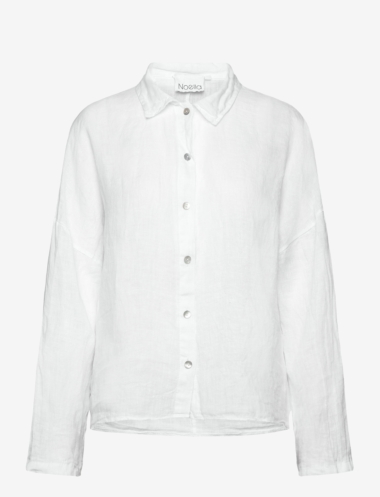 Noella - Leanora Shirt - langärmlige hemden - white - 0