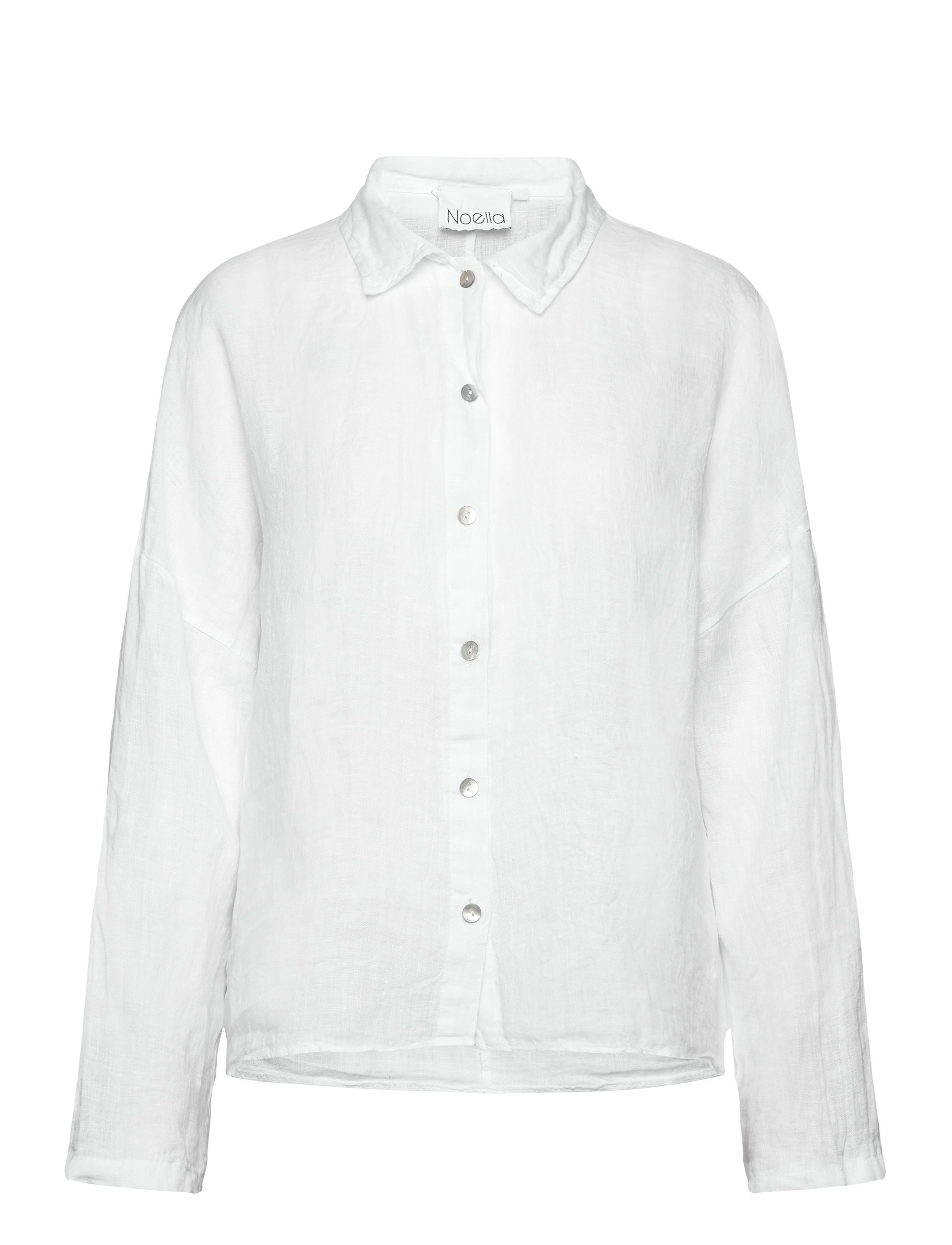 Noella Leanora Shirt - Tøj - WHITE / white
