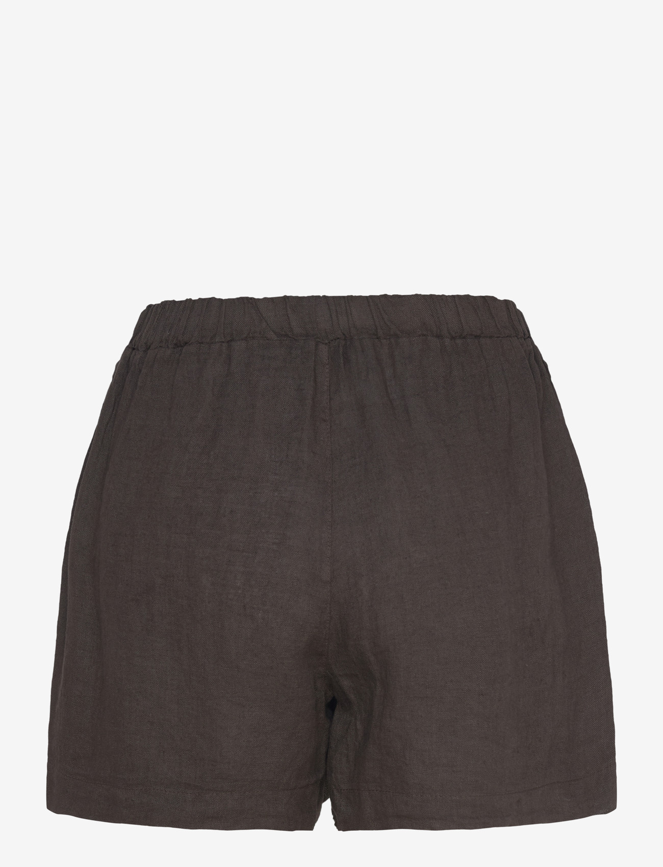 Noella - Layne Shorts - hørshorts - chocolate - 1