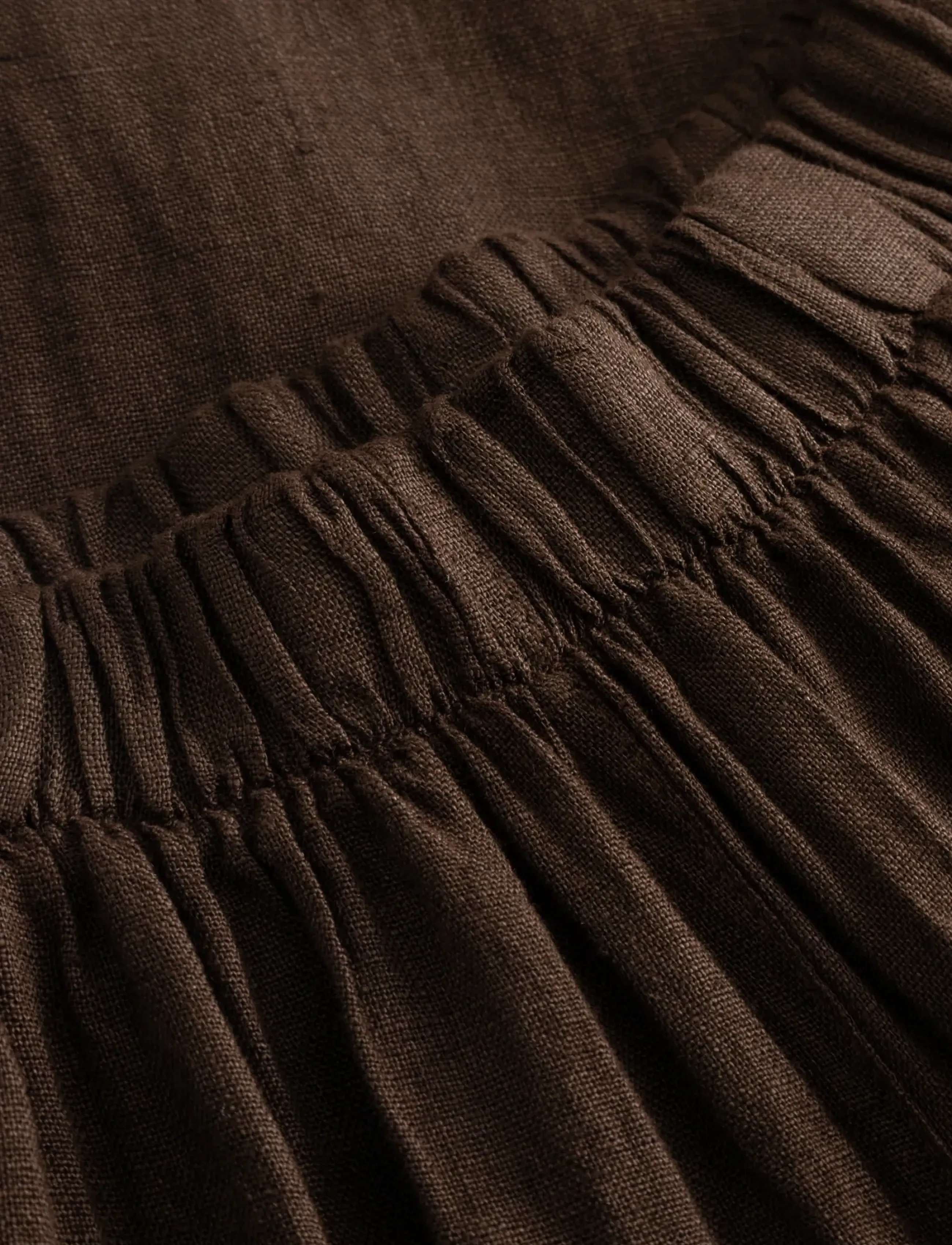 Noella - Lorann Pants - linnebyxor - chocolate - 2