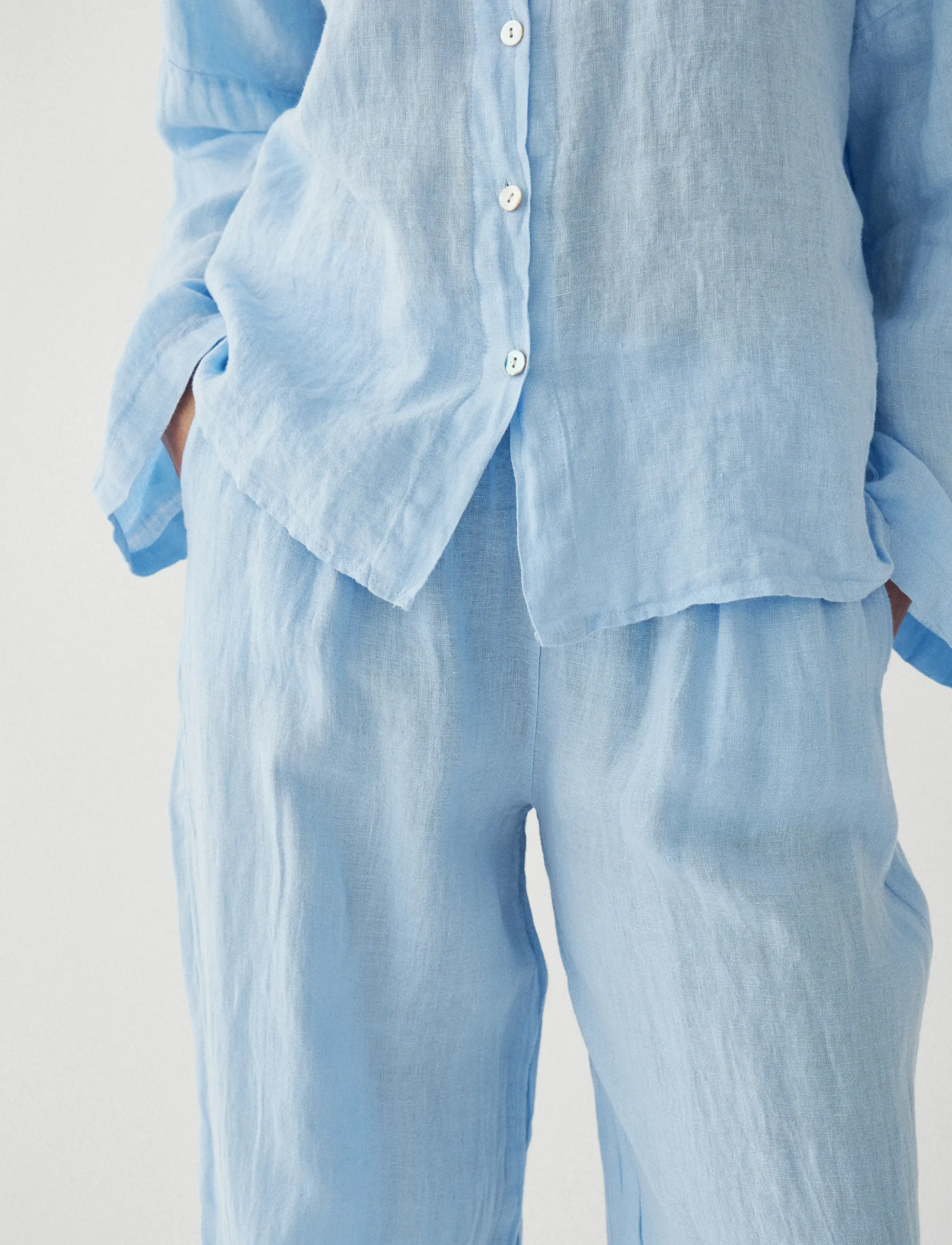Noella - Lorann Pants - culottes - light blue - 4